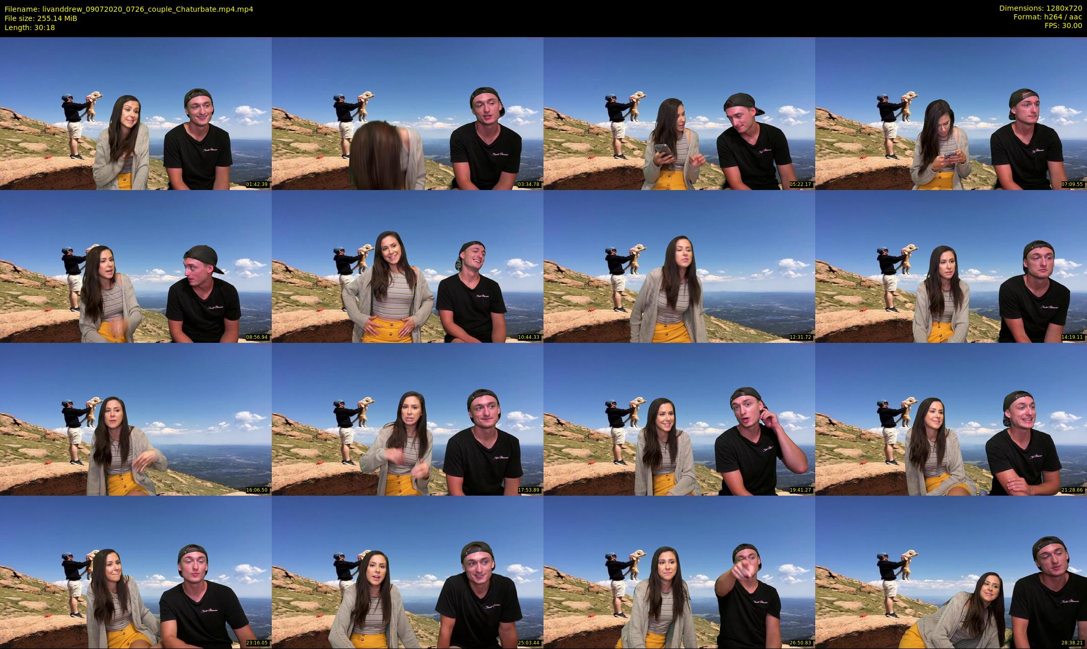 livanddrew — 31 minute Chaturbate couple cam show recording, 720p, Jul 9, 2020