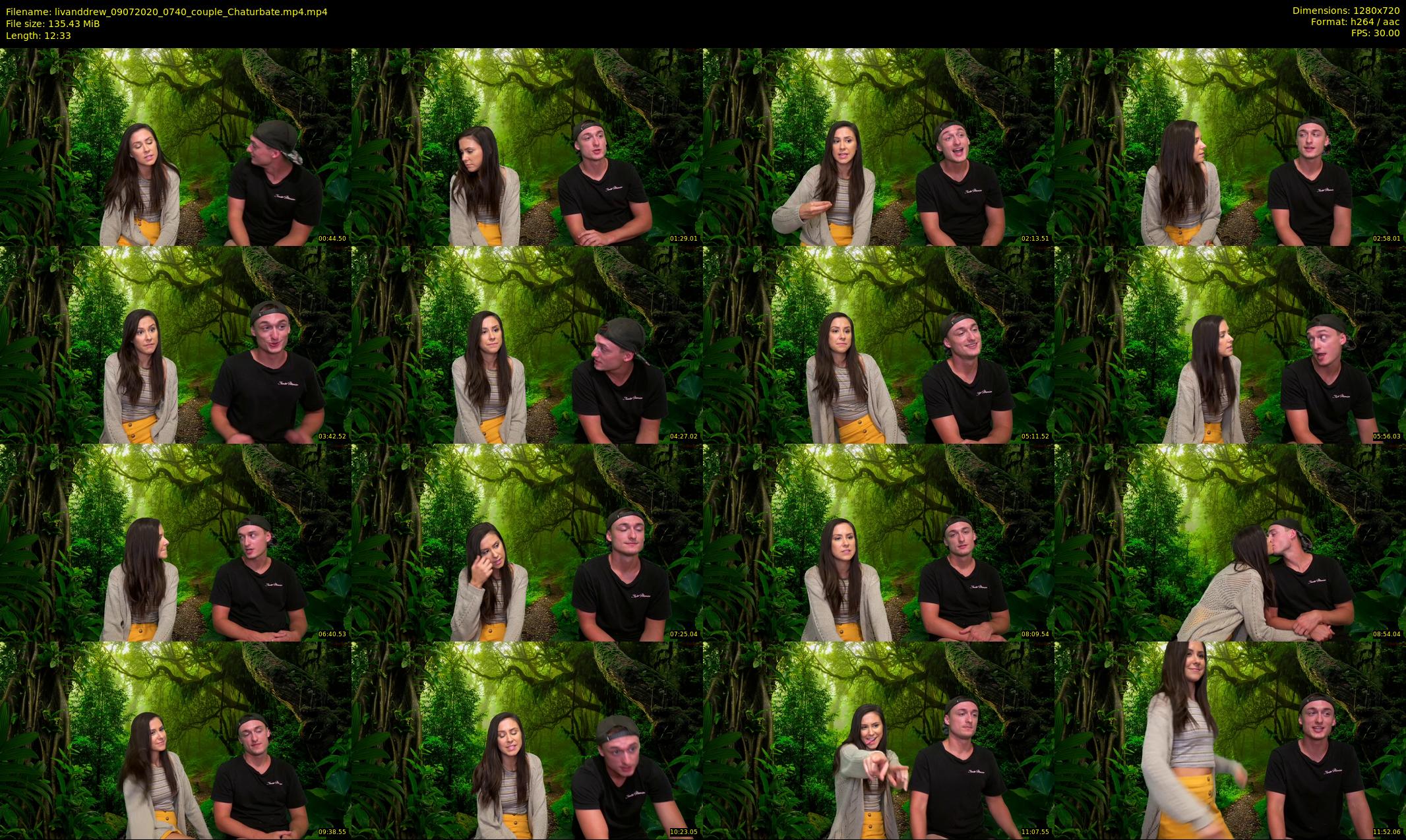 livanddrew — 13 minute Chaturbate couple cam show recording, 720p, Jul 9, 2020