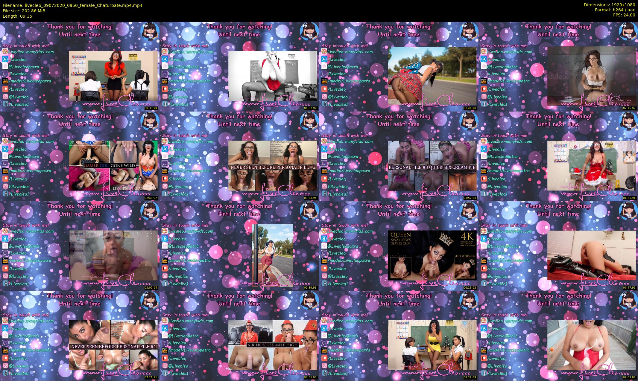 livecleo — 10 minute Chaturbate female cam show recording, 1080p, Jul 9, 2020