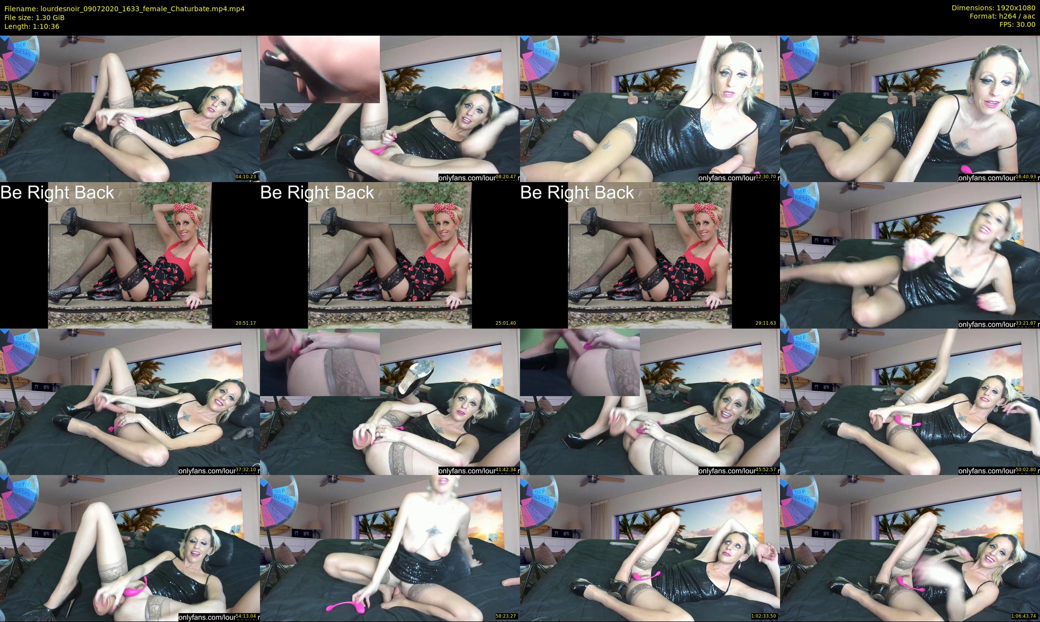 lourdesnoir — 71 minute Chaturbate female cam show recording, 1080p, Jul 9, 2020