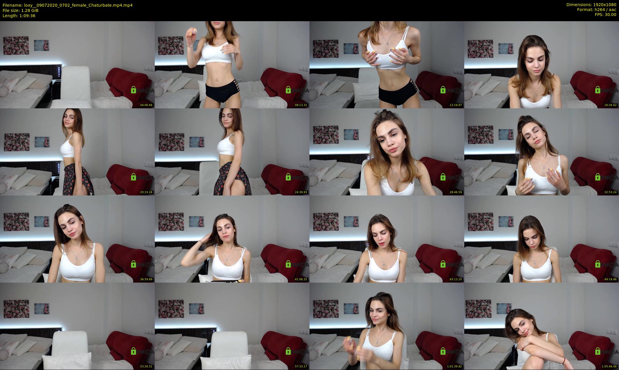 loxy_ — 70 minute Chaturbate female cam show recording, 1080p, Jul 9, 2020