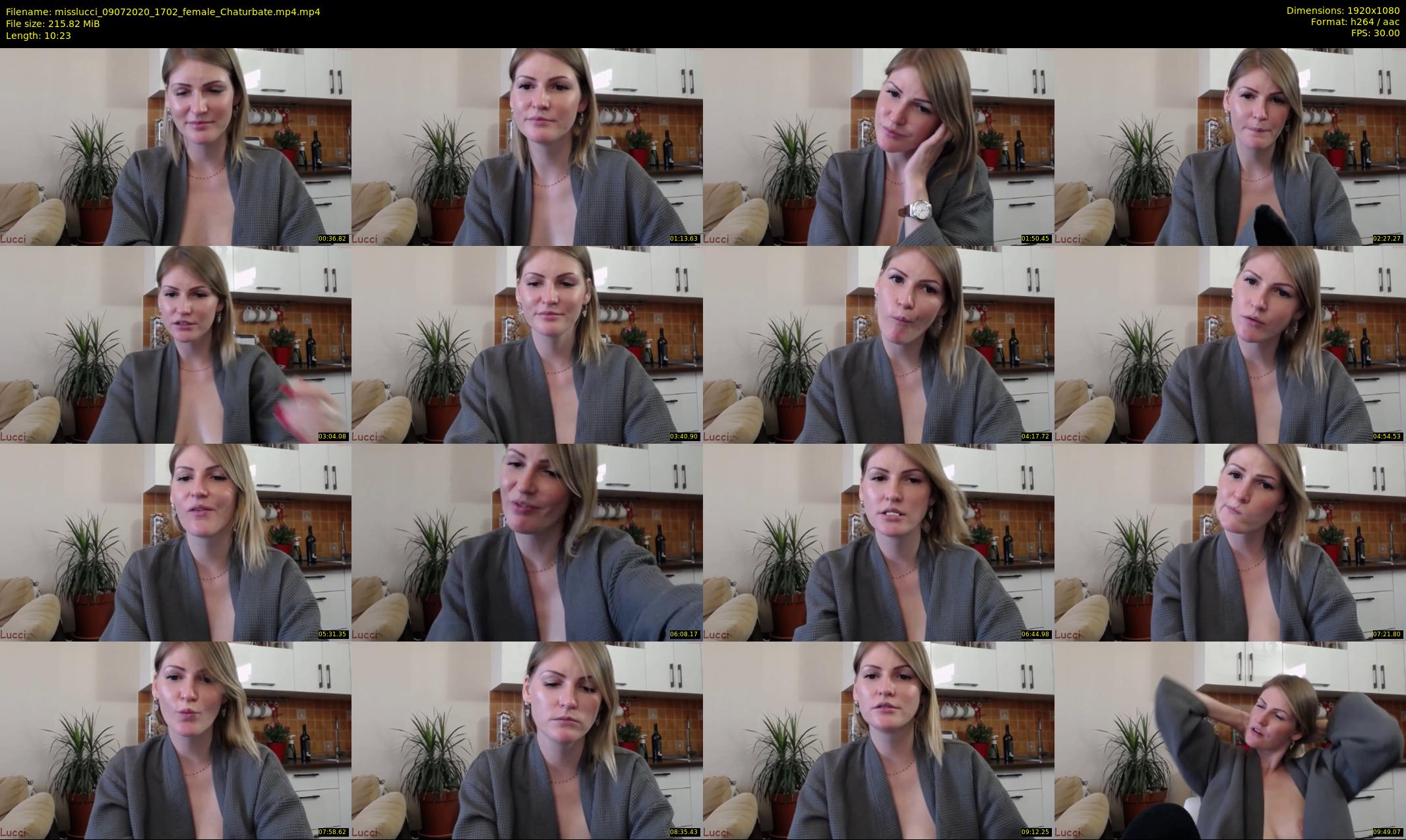 misslucci — 11 minute Chaturbate female cam show recording, 1080p, Jul 9, 2020
