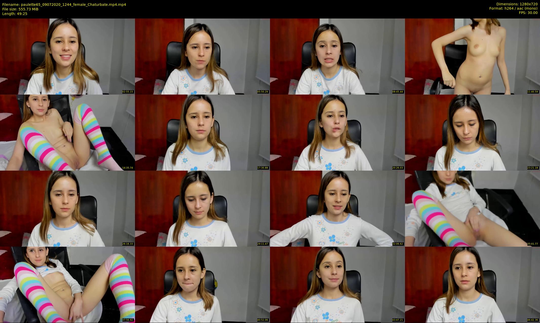paulette65 — 50 minute Chaturbate female cam show recording, 720p, Jul 9, 2020
