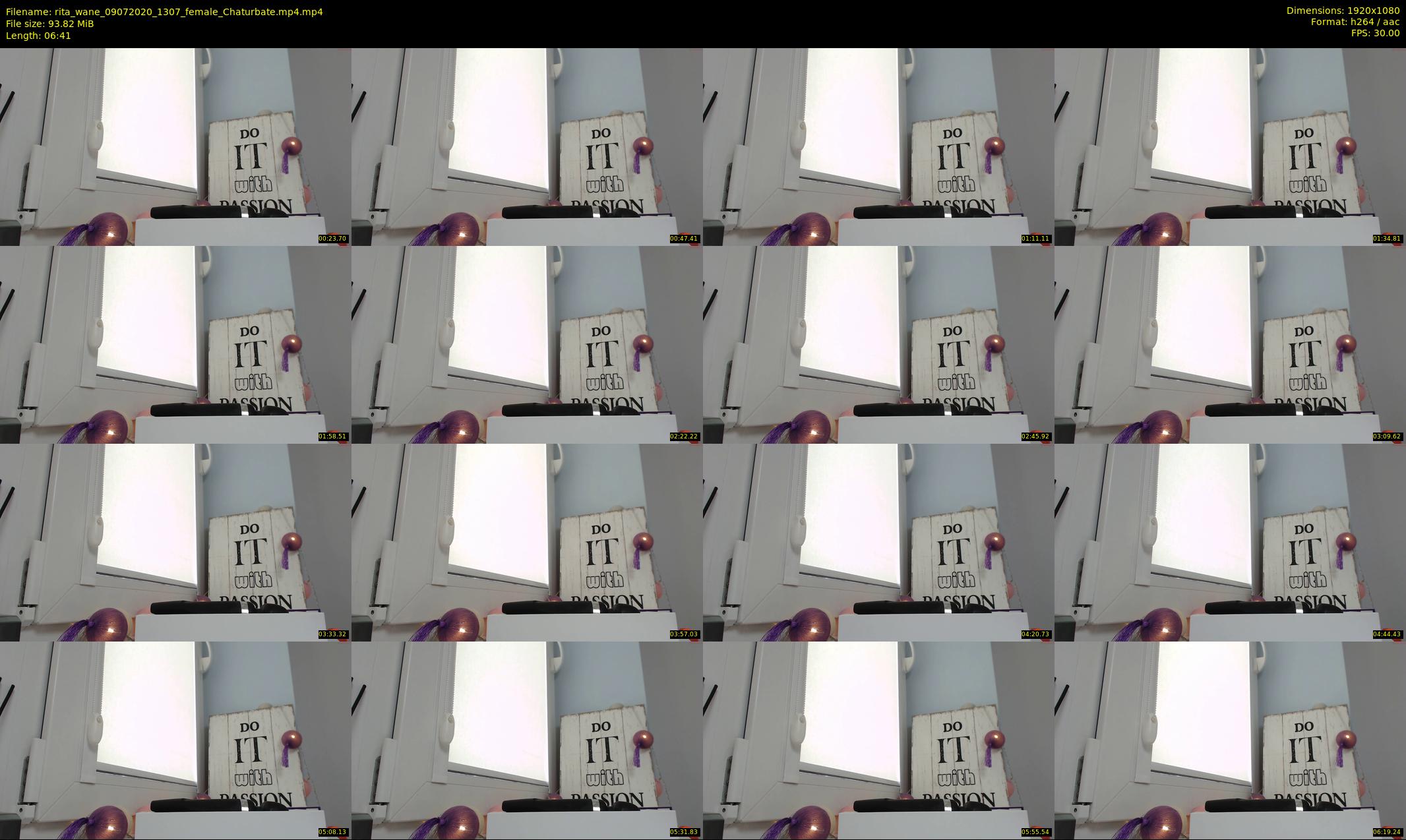 rita_wane — 7 minute Chaturbate female cam show recording, 1080p, Jul 9, 2020