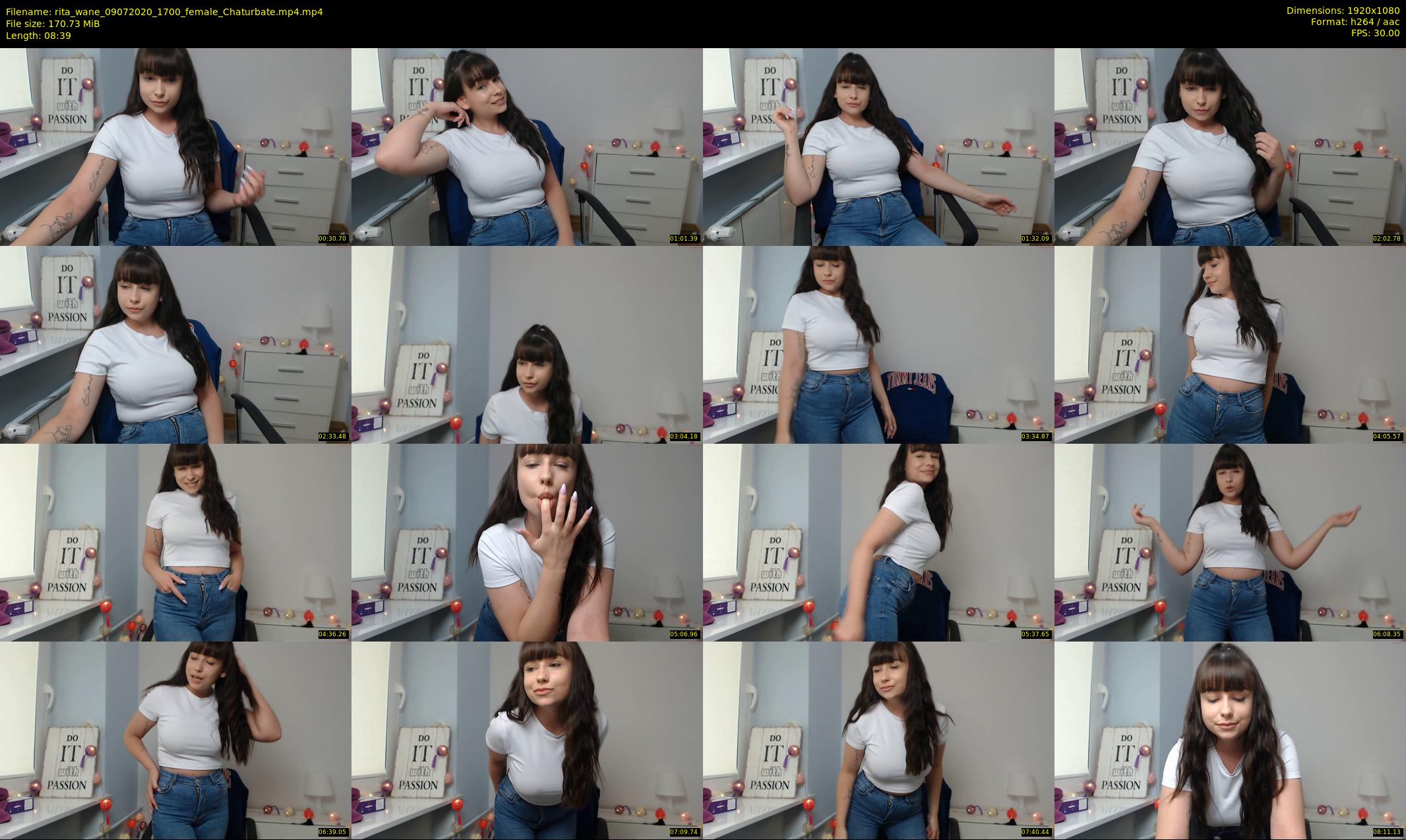 rita_wane — 9 minute Chaturbate female cam show recording, 1080p, Jul 9, 2020