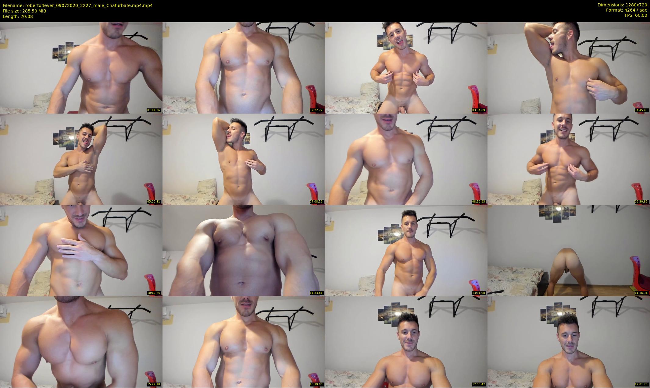 roberto4ever — 21 minute Chaturbate male cam show recording, 720p, Jul 9, 2020
