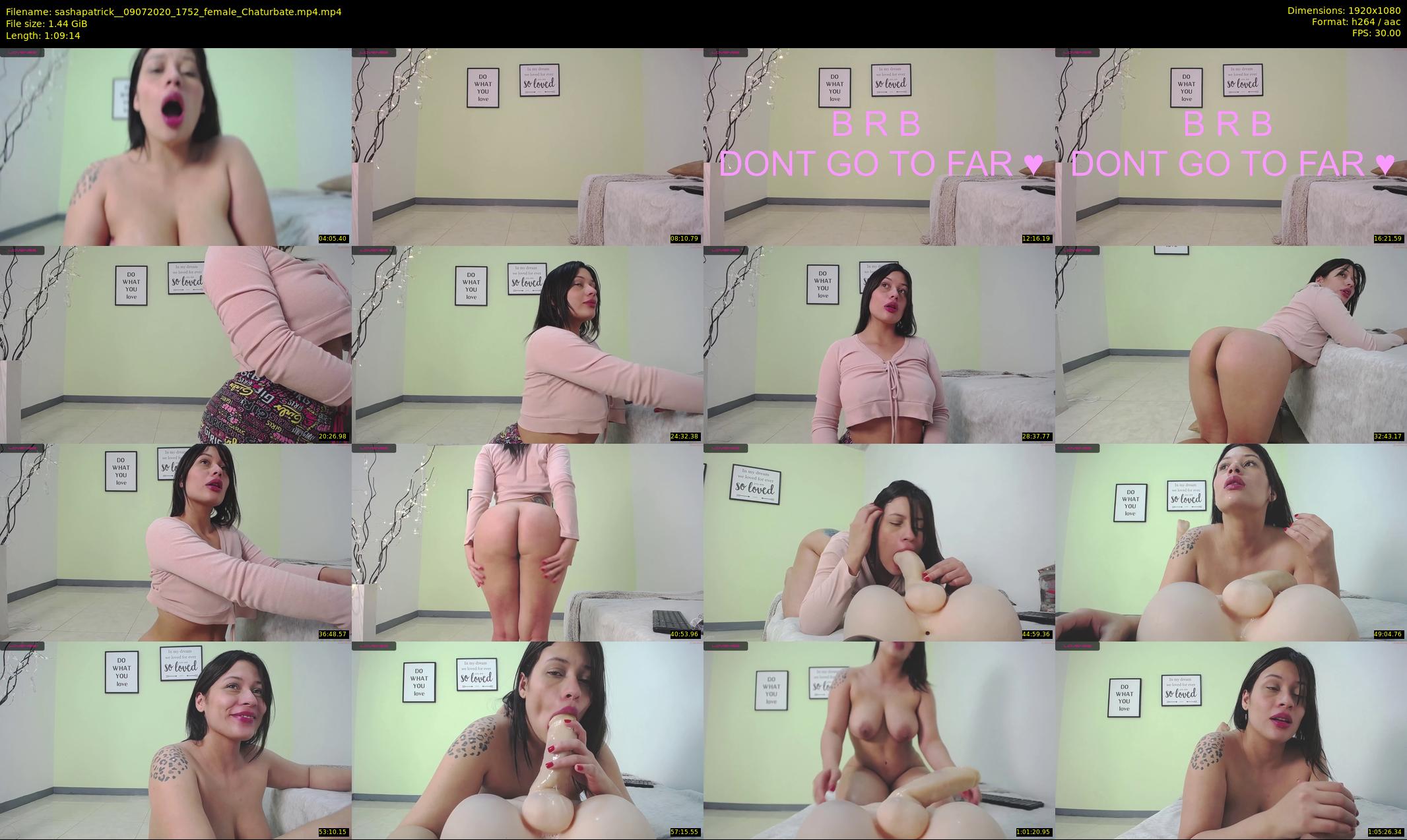 sashapatrick_ — 70 minute Chaturbate female cam show recording, 1080p, Jul 9, 2020