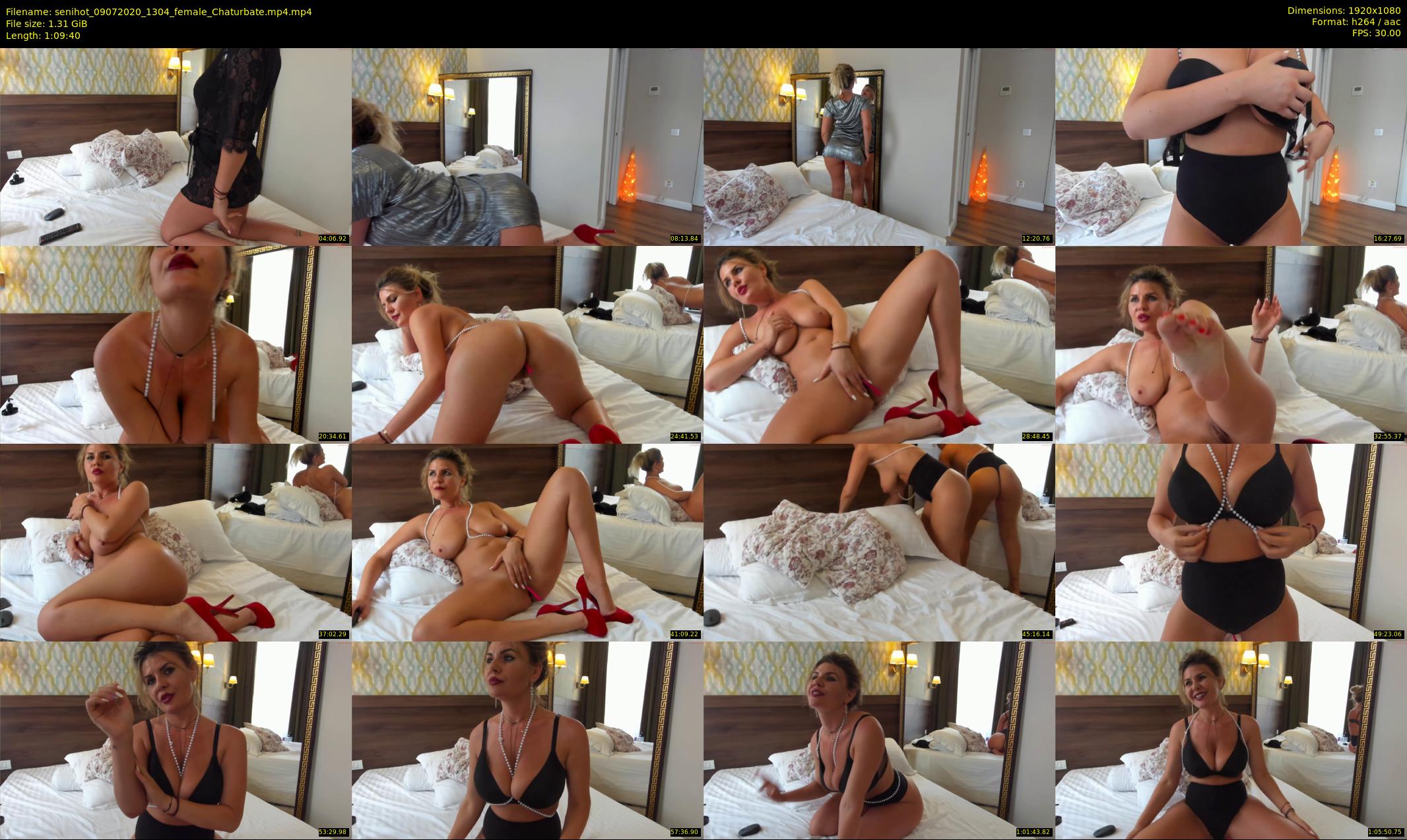 senihot — 70 minute Chaturbate female cam show recording, 1080p, Jul 9, 2020