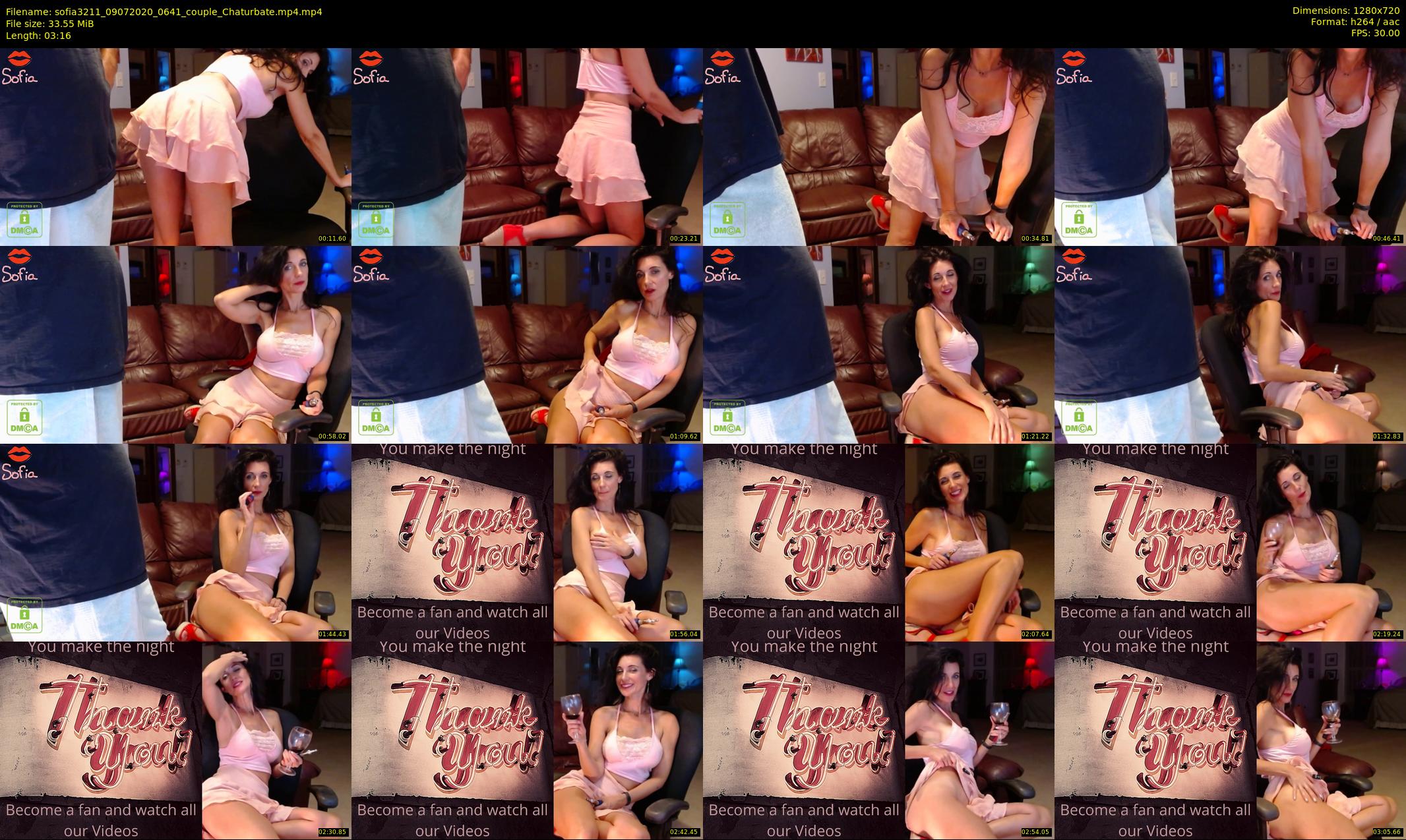 sofia3211 — 4 minute Chaturbate couple cam show recording, 720p, Jul 9, 2020