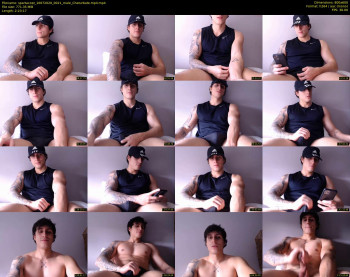 spartacozz — 144 minute Chaturbate male cam show recording, 480p, Jul 10, 2020