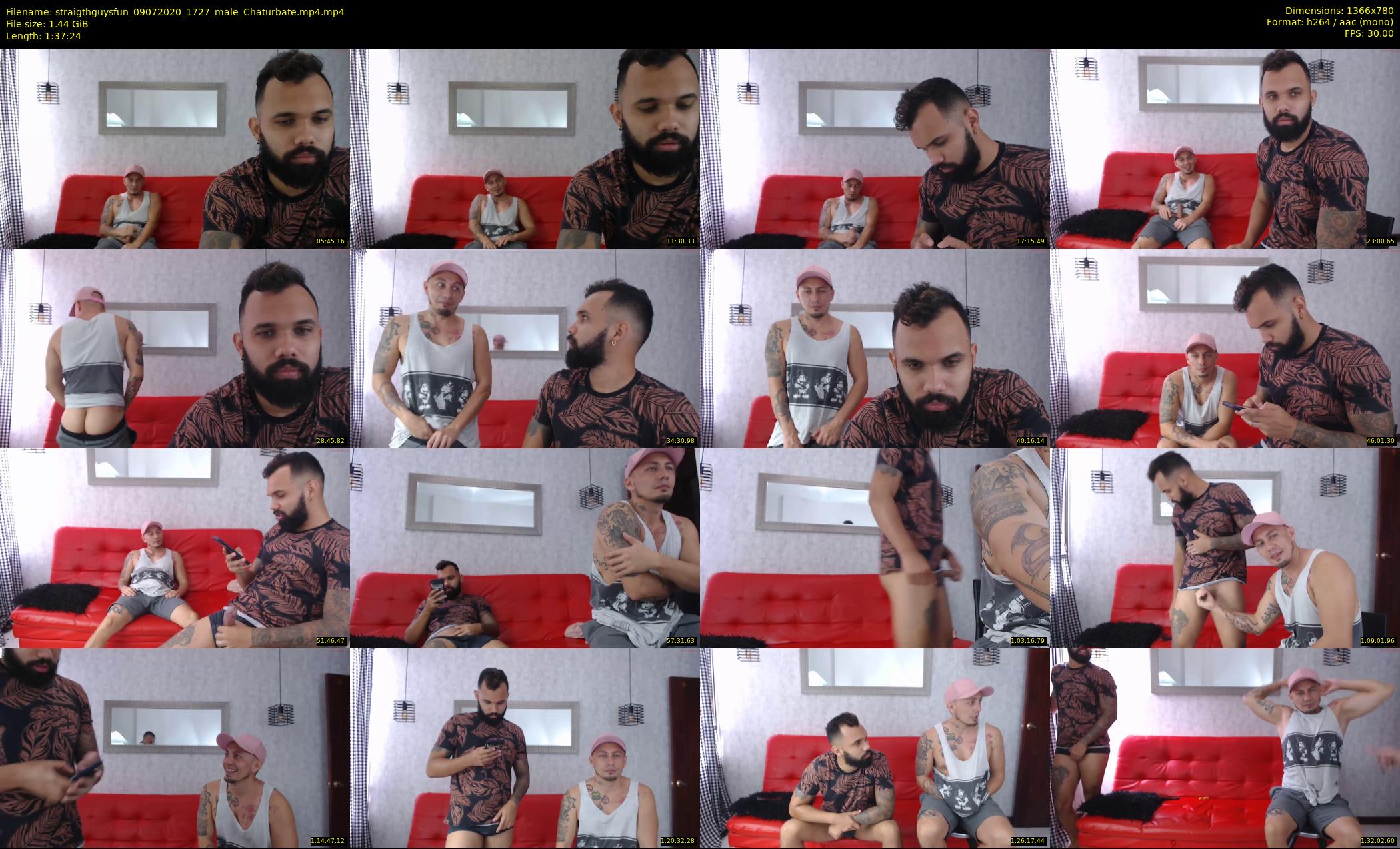 straigthguysfun — 98 minute Chaturbate male cam show recording, 720p, Jul 9, 2020