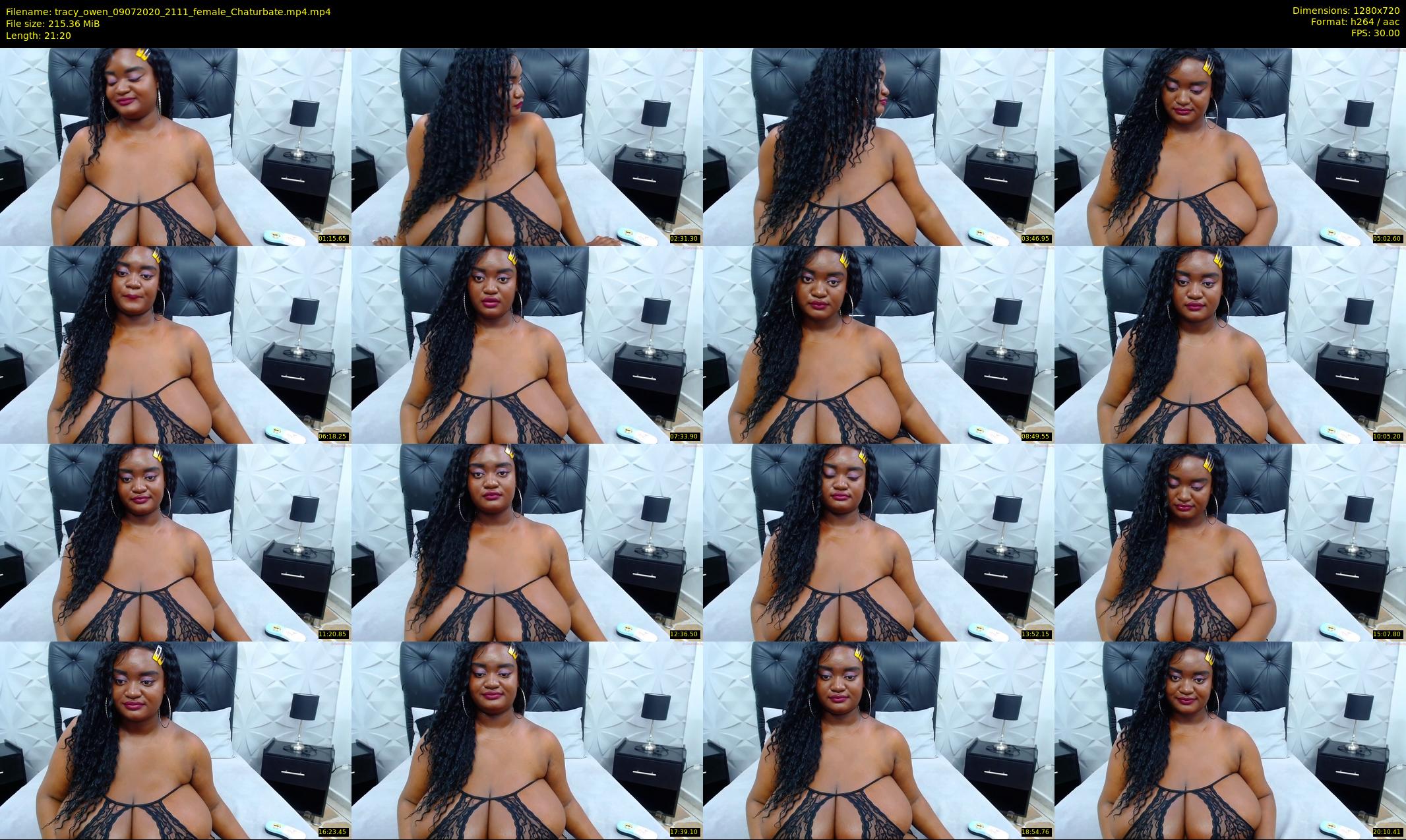 tracy_owen — 22 minute Chaturbate female cam show recording, 720p, Jul 9, 2020