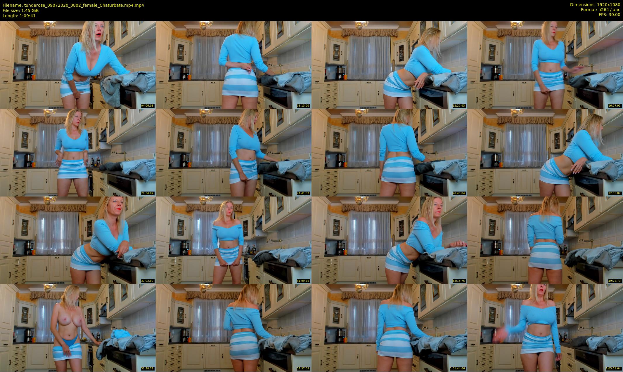 tunderose — 70 minute Chaturbate female cam show recording, 1080p, Jul 9, 2020