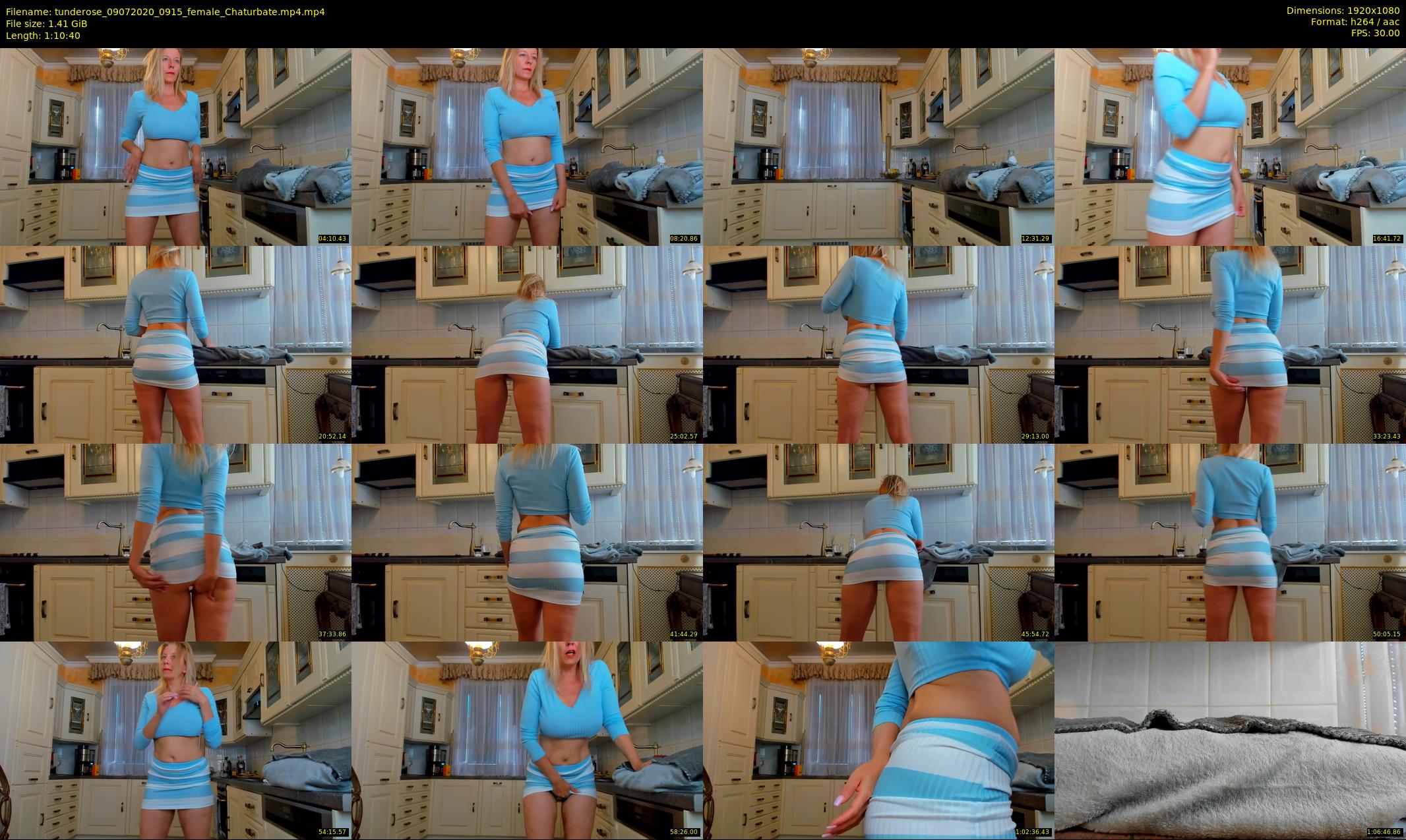 tunderose — 71 minute Chaturbate female cam show recording, 1080p, Jul 9, 2020