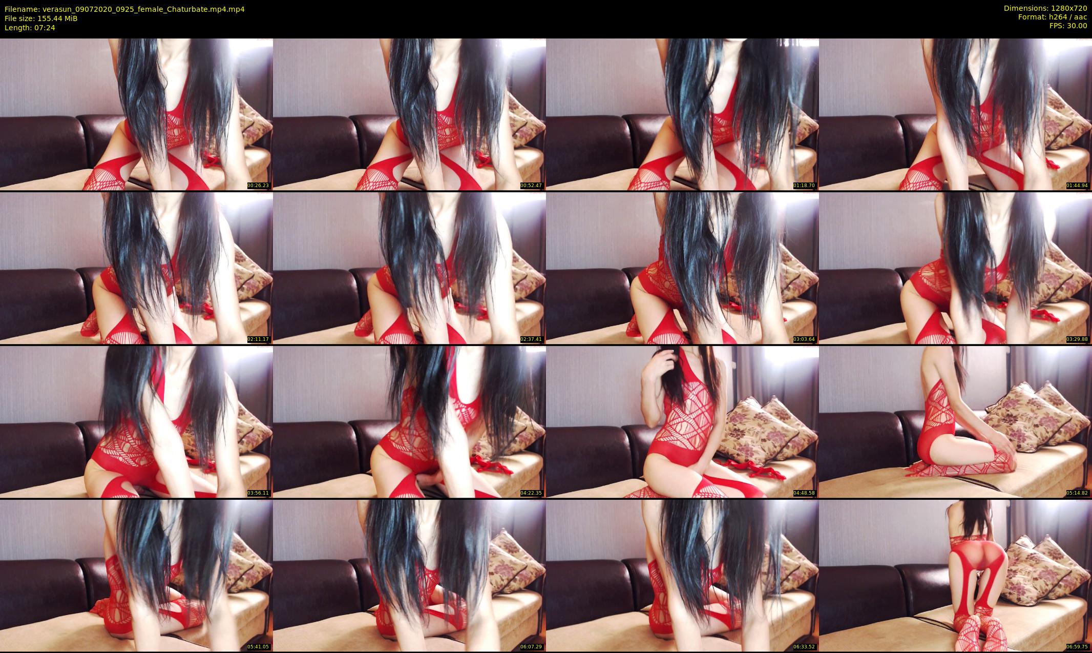 verasun — 8 minute Chaturbate female cam show recording, 720p, Jul 9, 2020