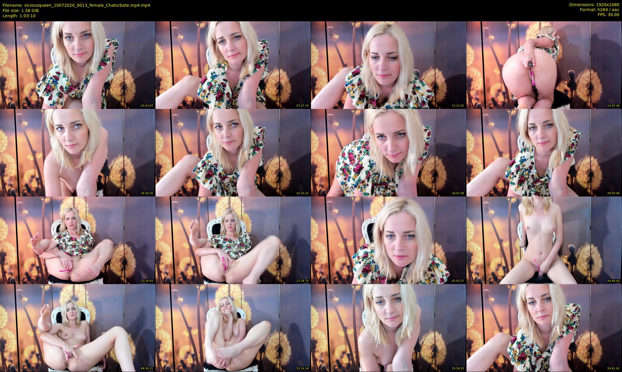 viciousqueen — 64 minute Chaturbate female cam show recording, 1080p, Jul 10, 2020