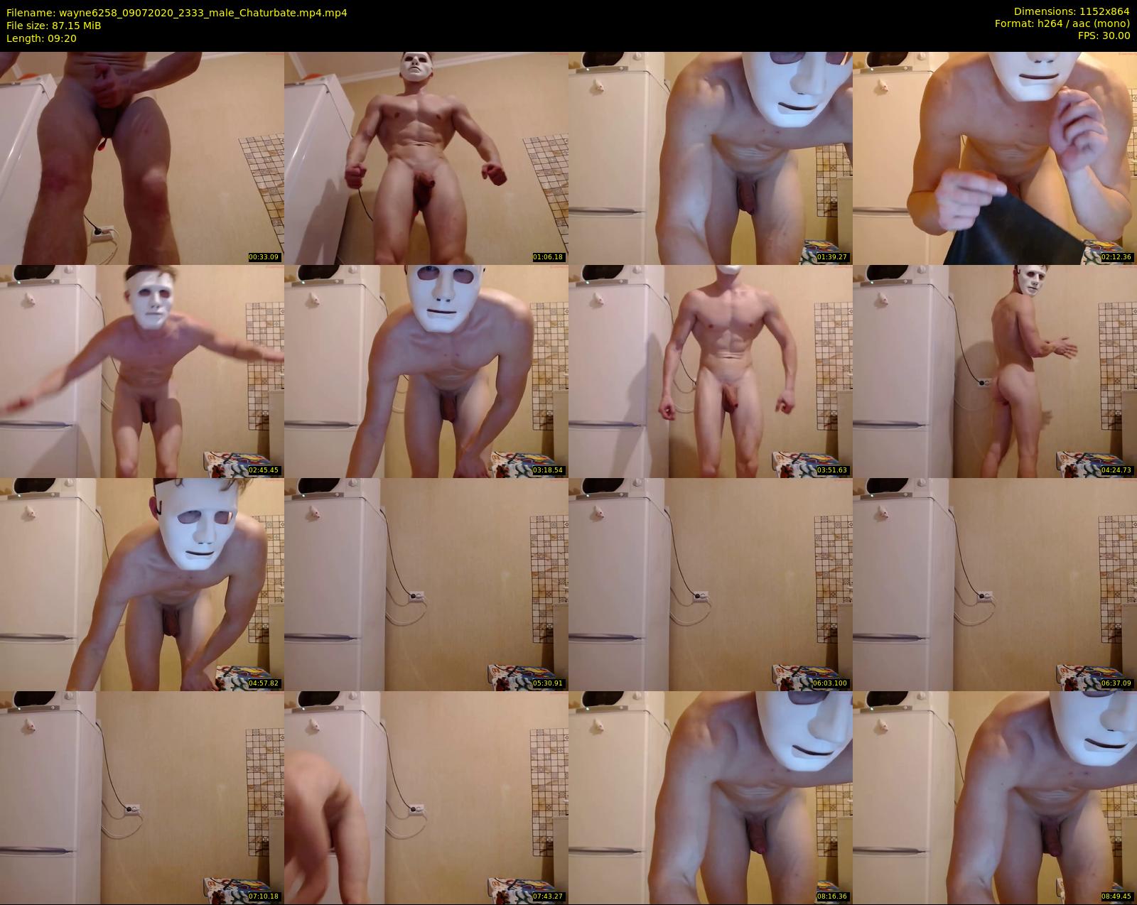 wayne6258 — 10 minute Chaturbate male cam show recording, 720p, Jul 9, 2020