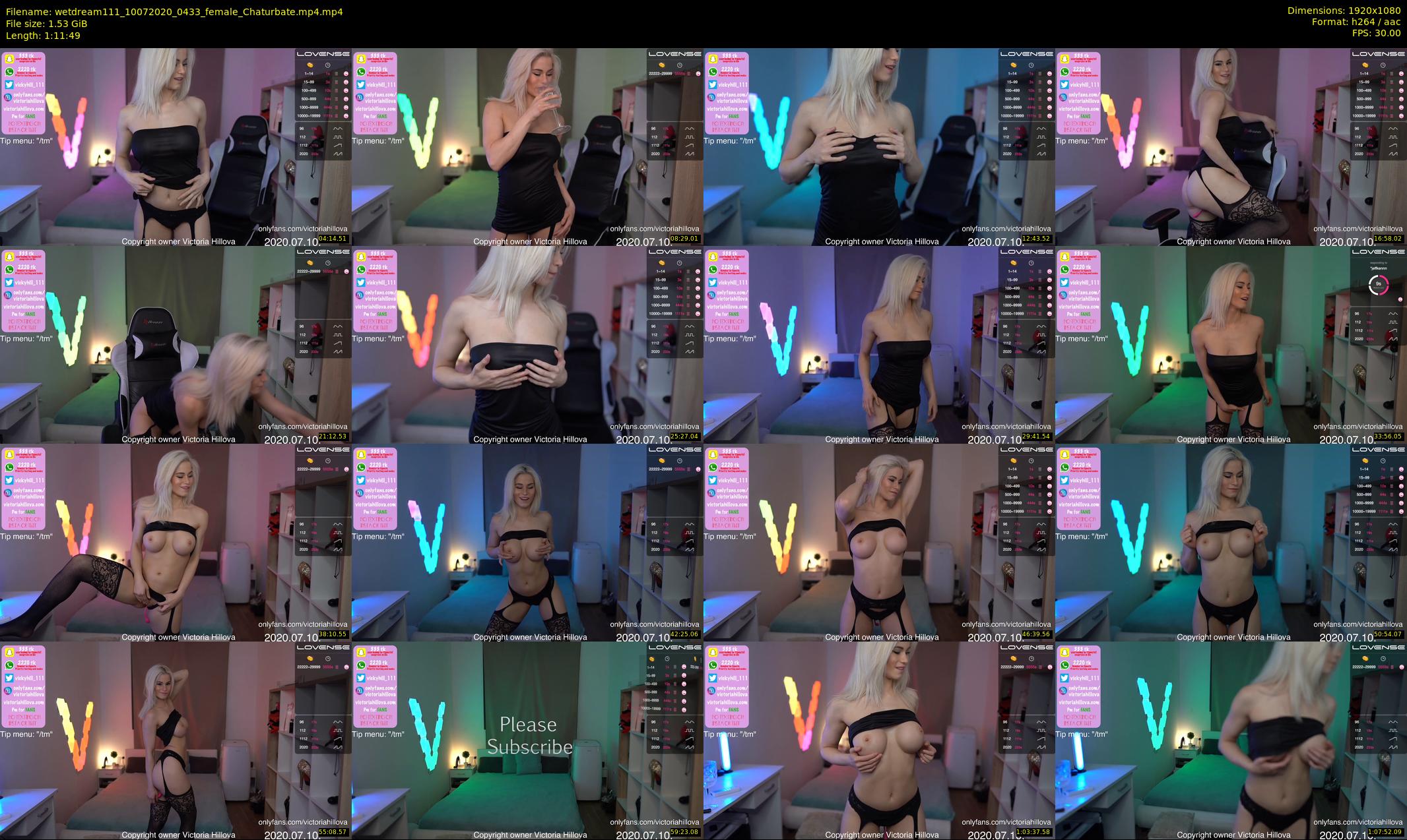 wetdream111 — 72 minute Chaturbate couple cam show recording, 1080p, Jul 10, 2020