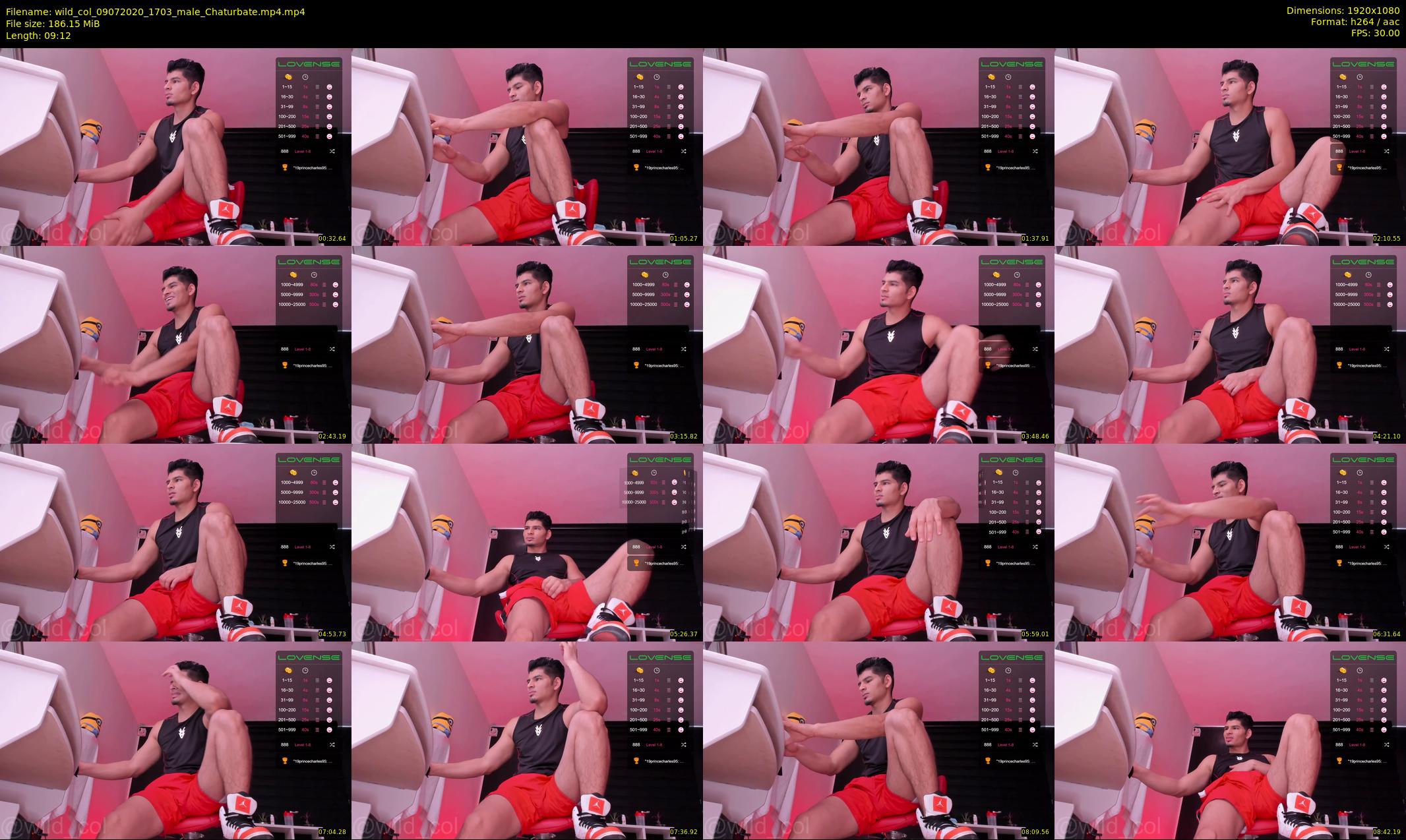 wild_col — 10 minute Chaturbate male cam show recording, 1080p, Jul 9, 2020