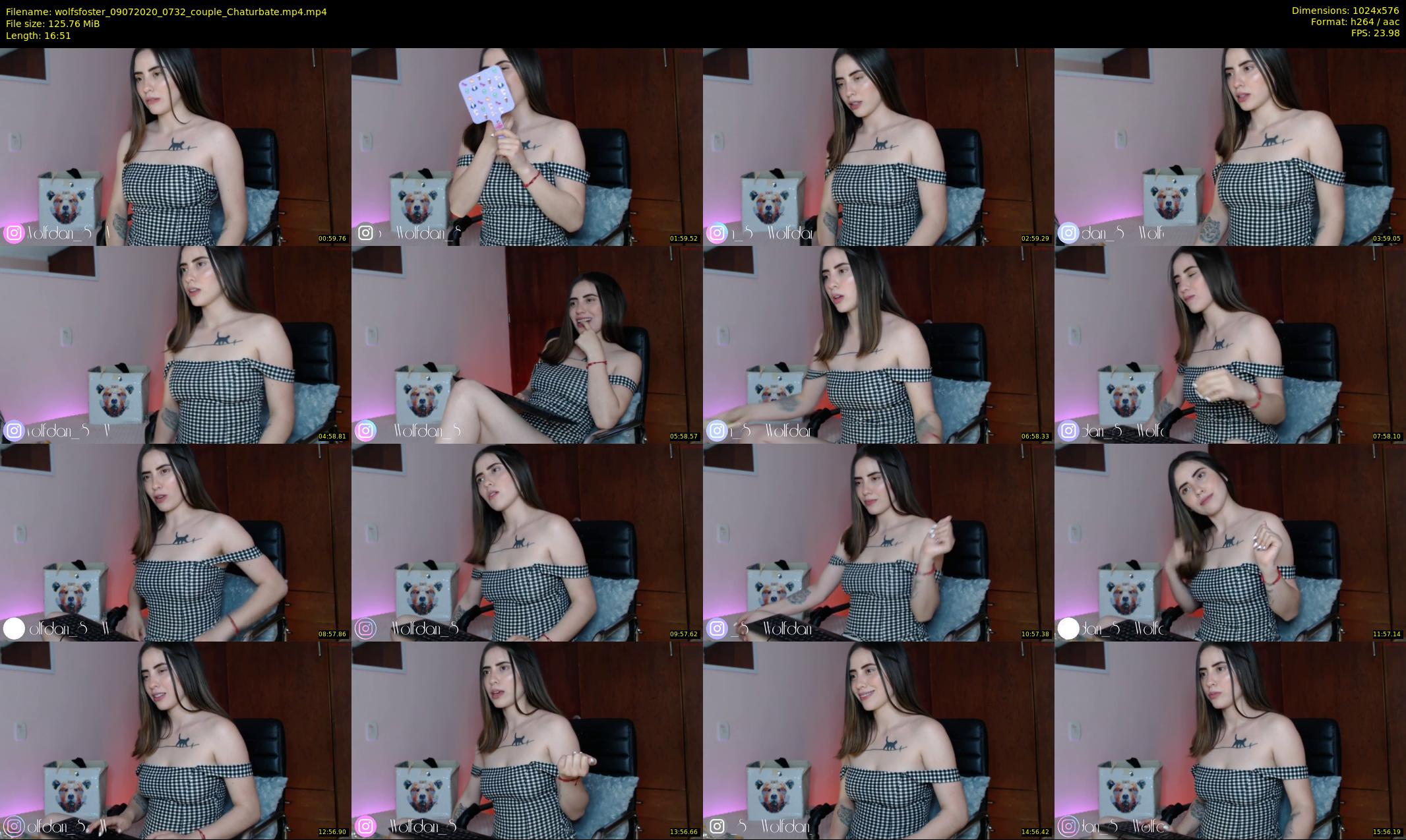 wolfsfoster — 17 minute Chaturbate couple cam show recording, 480p, Jul 9, 2020