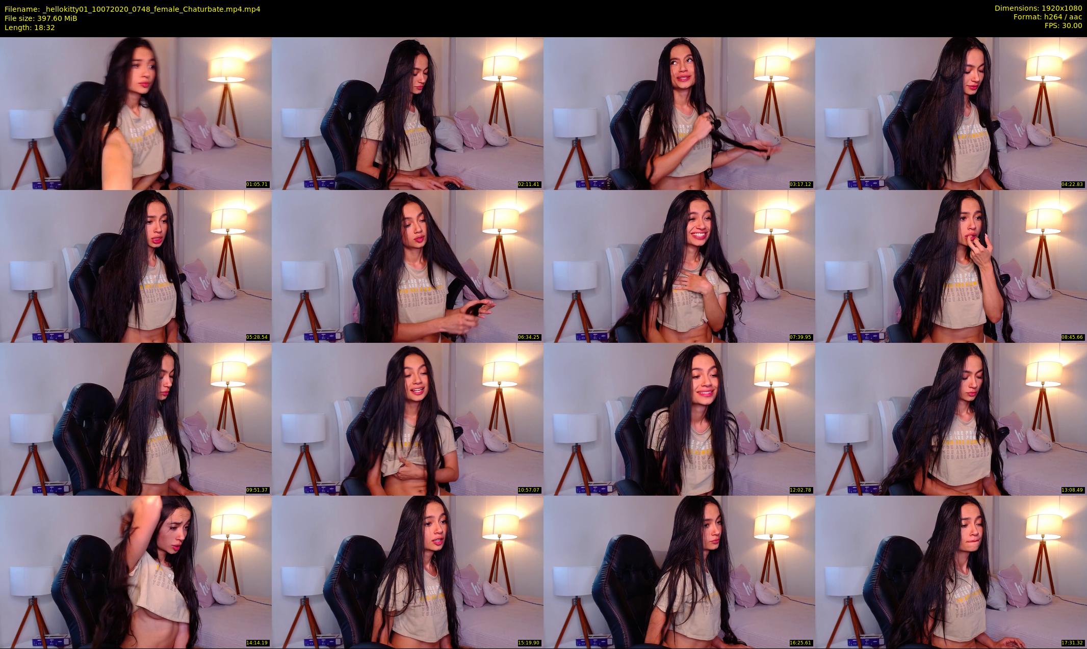 _hellokitty01 — 19 minute Chaturbate female cam show recording, 1080p, Jul 10, 2020