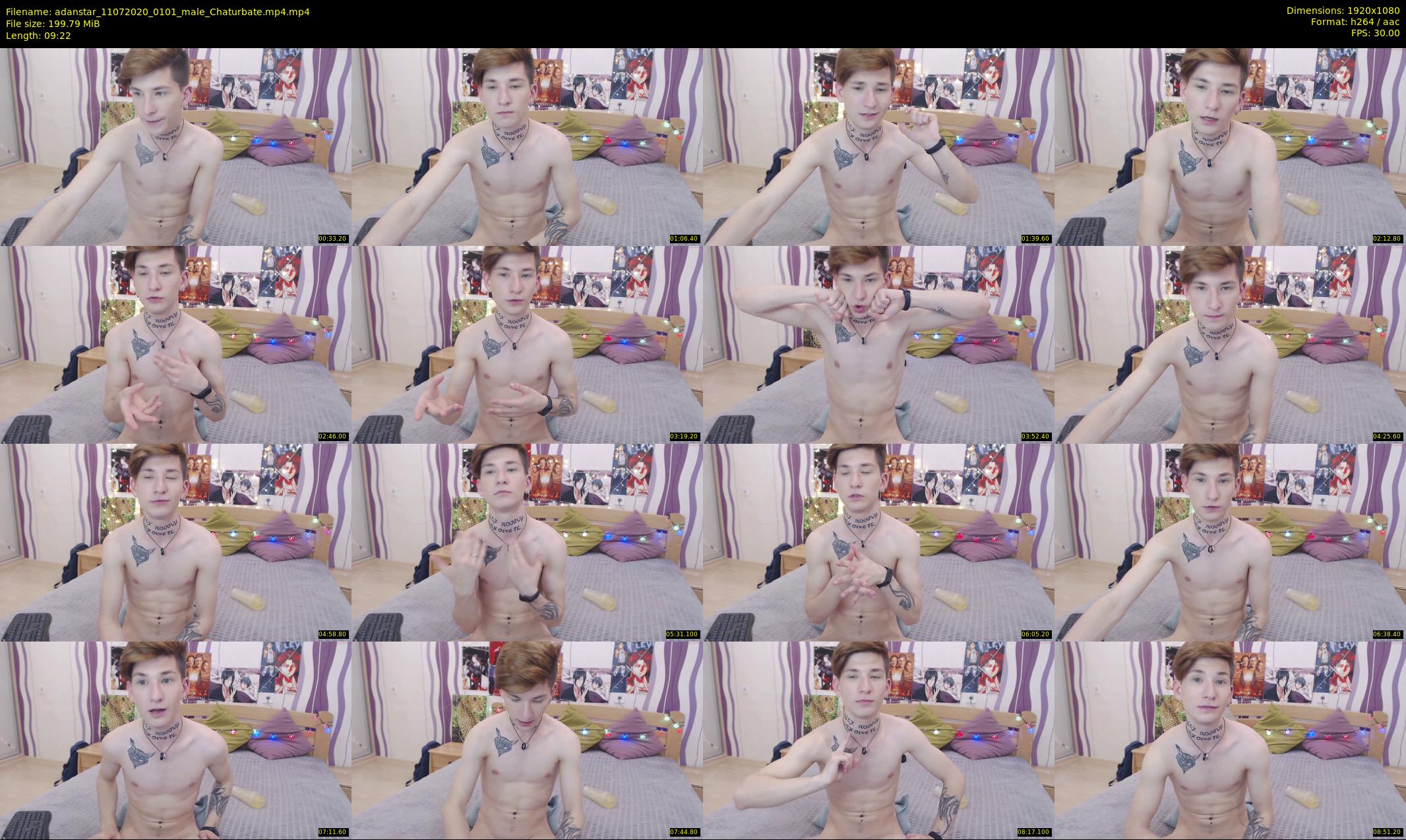 adanstar — 10 minute Chaturbate male cam show recording, 1080p, Jul 11, 2020