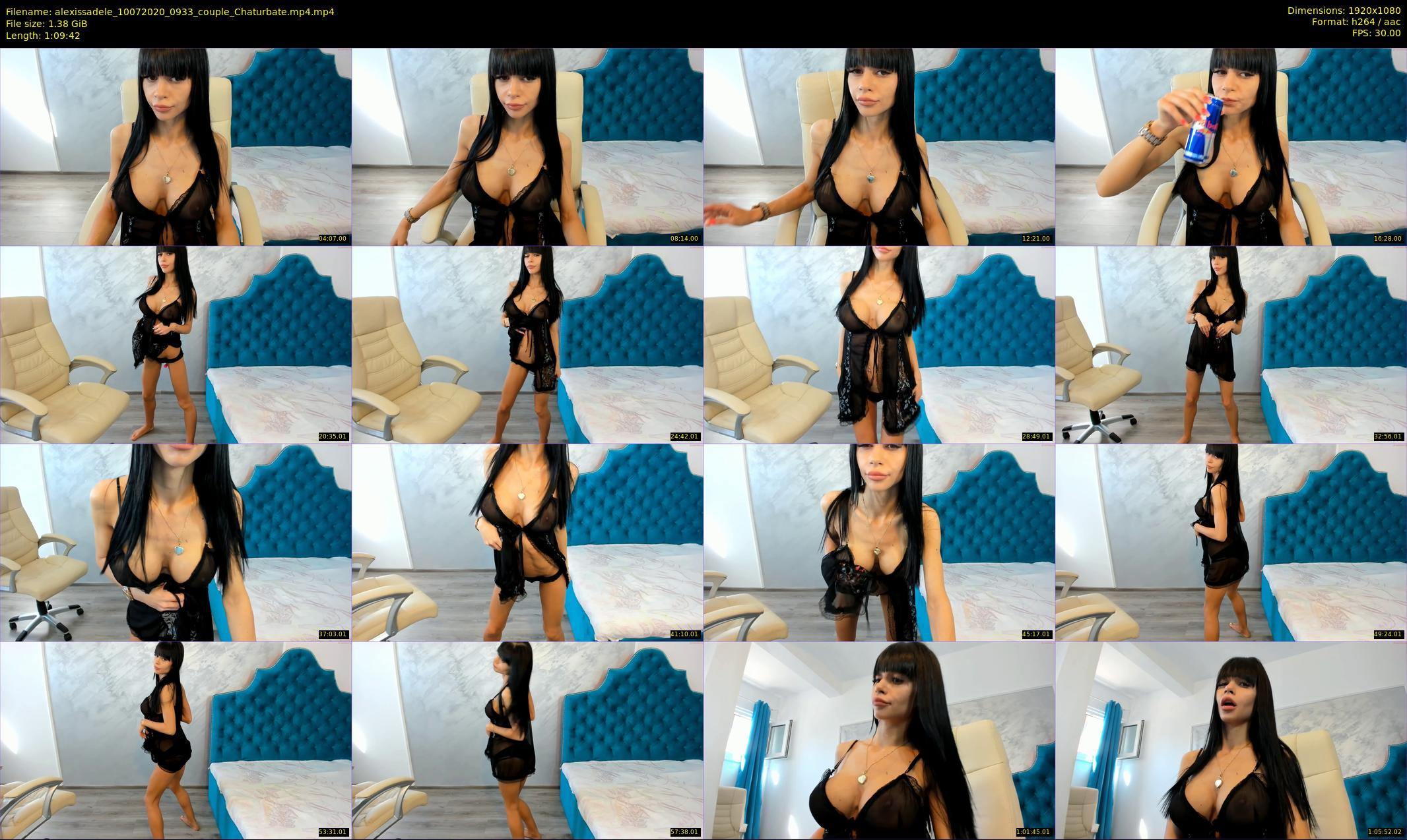 alexissadele — 70 minute Chaturbate female cam show recording, 1080p, Jul 10, 2020