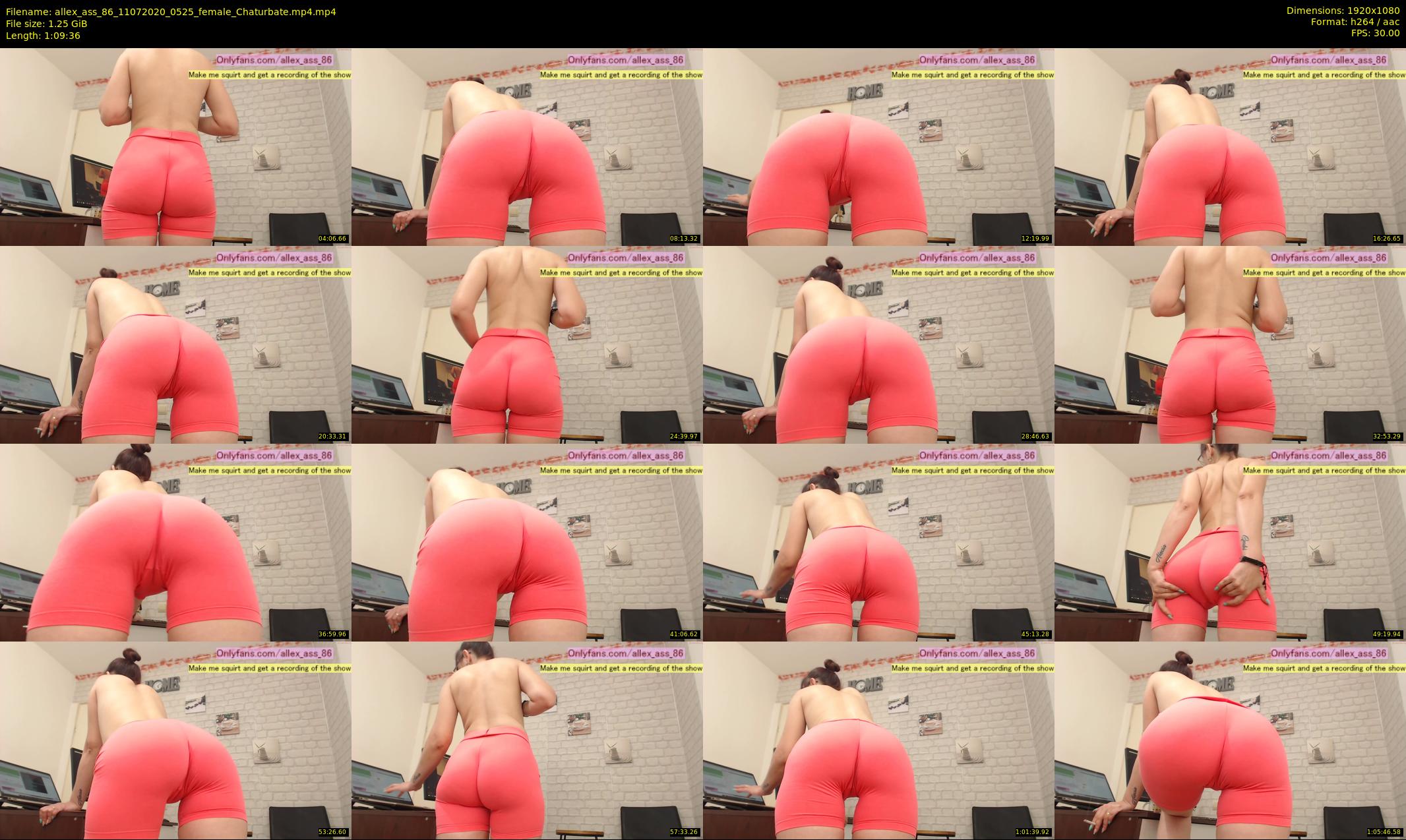 allex_ass_86 — 70 minute Chaturbate female cam show recording, 1080p, Jul 11, 2020