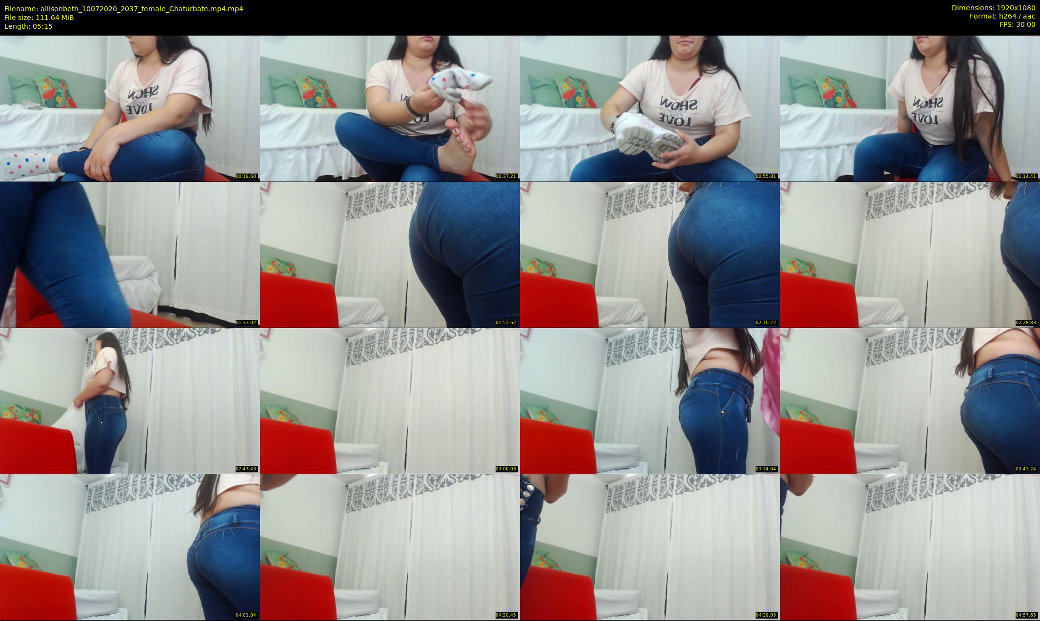 allisonbeth — 6 minute Chaturbate female cam show recording, 1080p, Jul 10, 2020