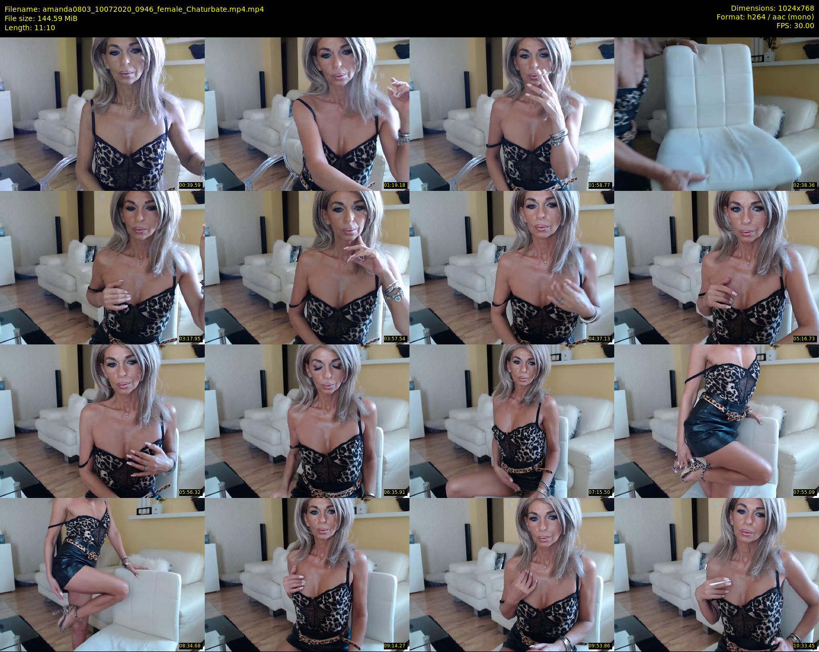 amanda0803 — 12 minute Chaturbate female cam show recording, 720p, Jul 10, 2020