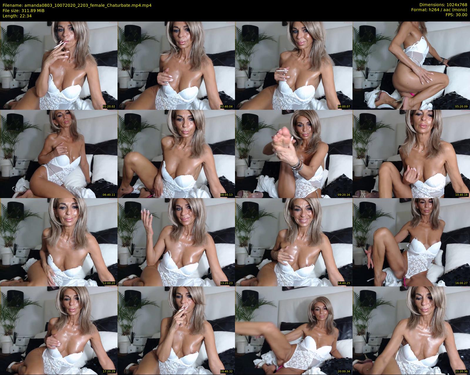 amanda0803 — 23 minute Chaturbate female cam show recording, 720p, Jul 10, 2020