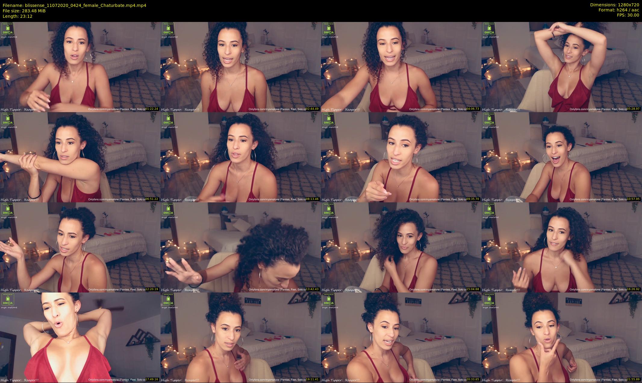 blissense — 24 minute Chaturbate female cam show recording, 720p, Jul 11, 2020