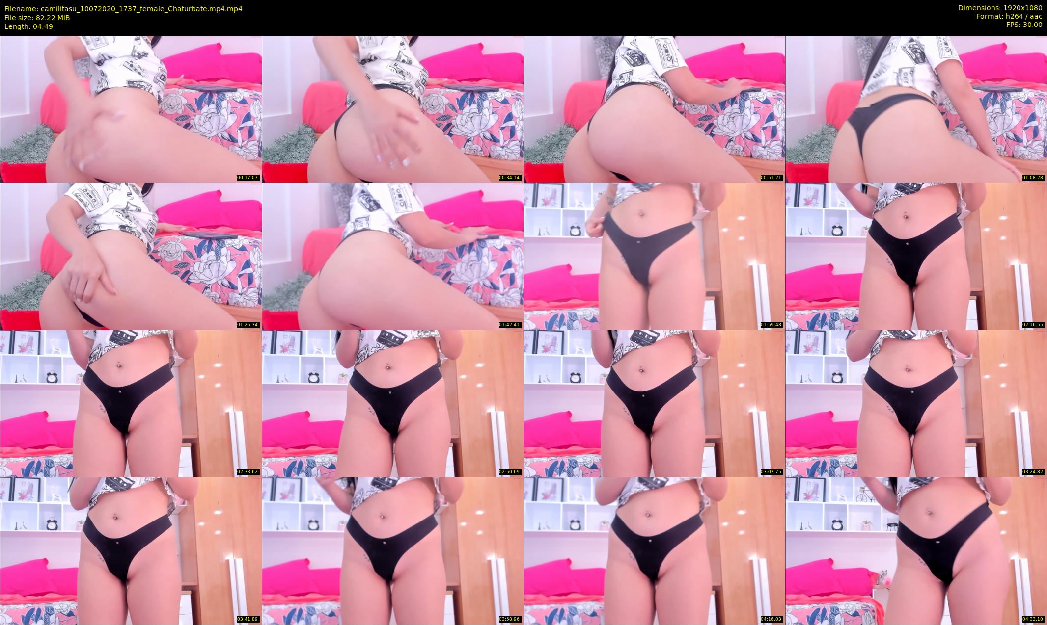 camilitasu — 5 minute Chaturbate female cam show recording, 1080p, Jul 10, 2020