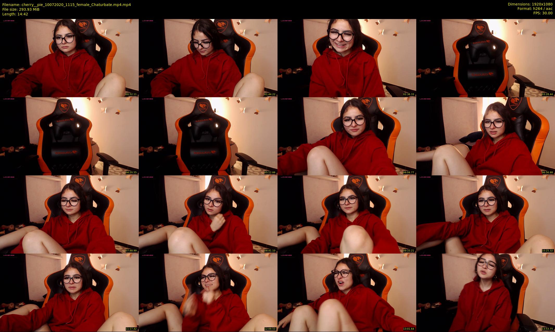 cherry__pie — 15 minute Chaturbate female cam show recording, 1080p, Jul 10, 2020