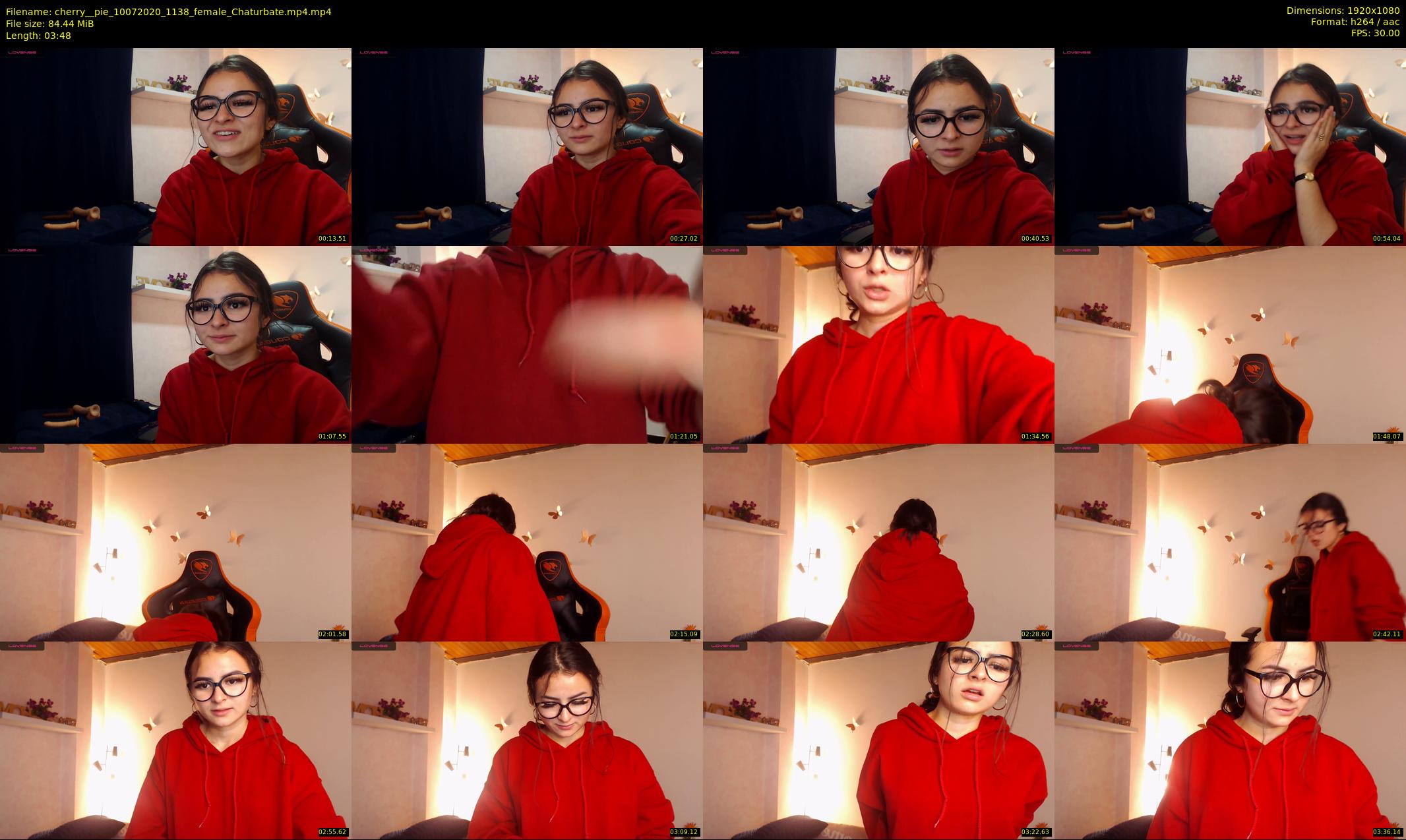 cherry__pie — 4 minute Chaturbate female cam show recording, 1080p, Jul 10, 2020