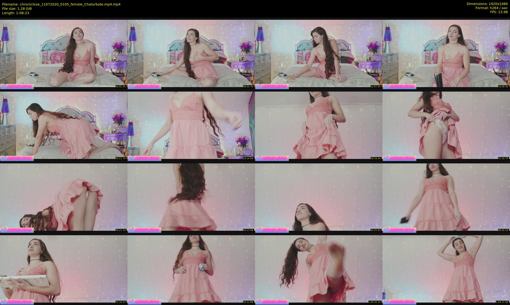 chroniclove — 69 minute Chaturbate female cam show recording, 1080p, Jul 11, 2020