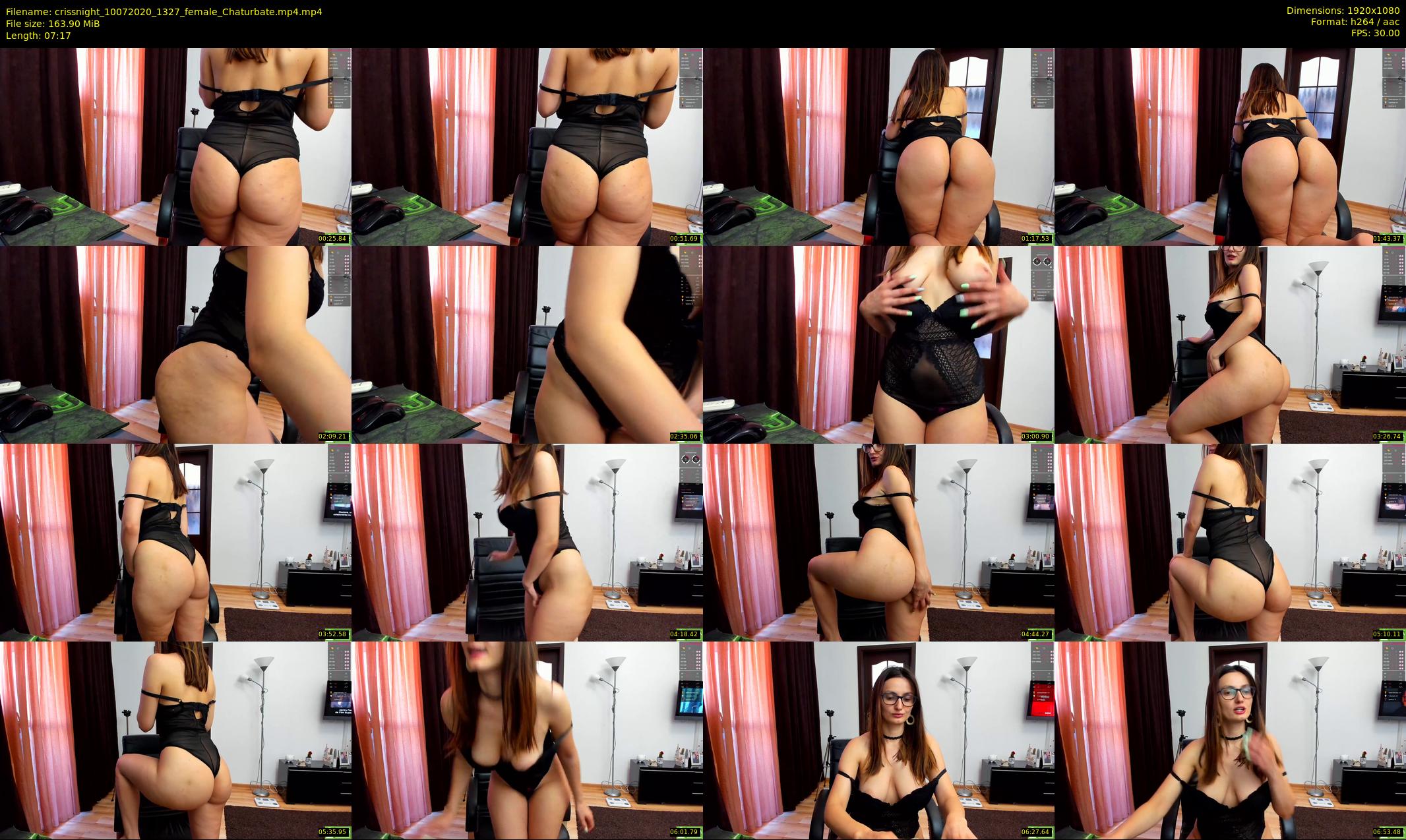 crissnight — 8 minute Chaturbate female cam show recording, 1080p, Jul 10, 2020