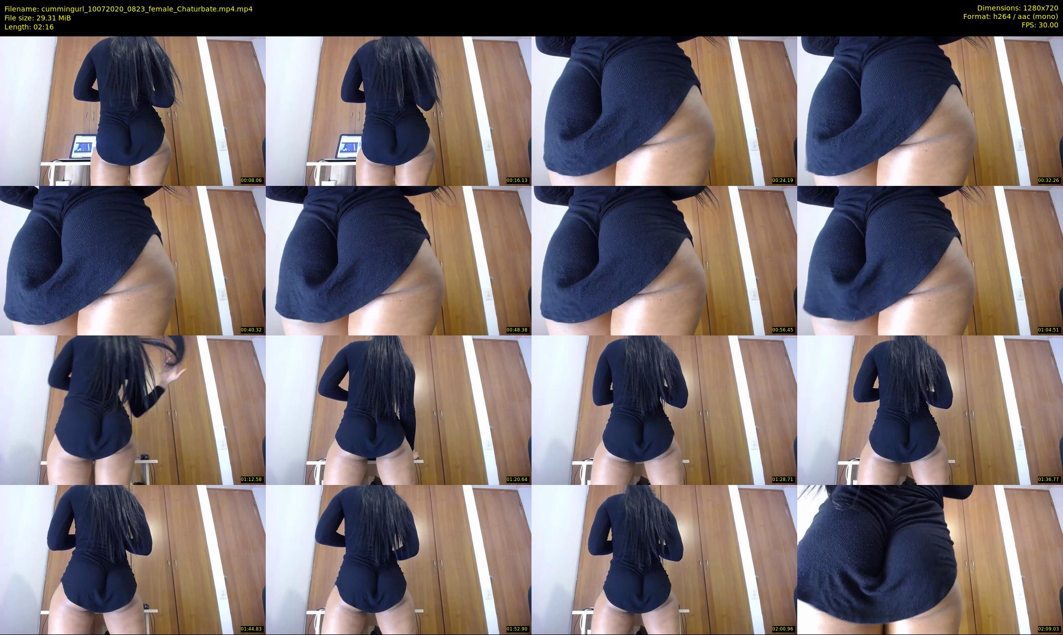 cummingurl — 3 minute Chaturbate couple cam show recording, 720p, Jul 10, 2020