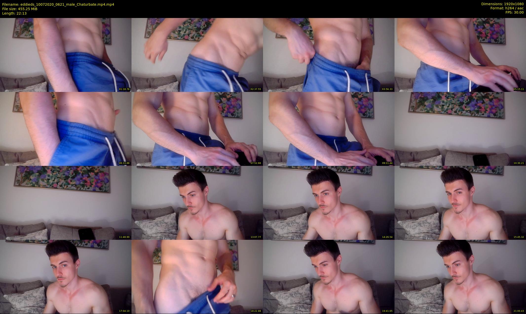 eddieds — 23 minute Chaturbate male cam show recording, 1080p, Jul 10, 2020