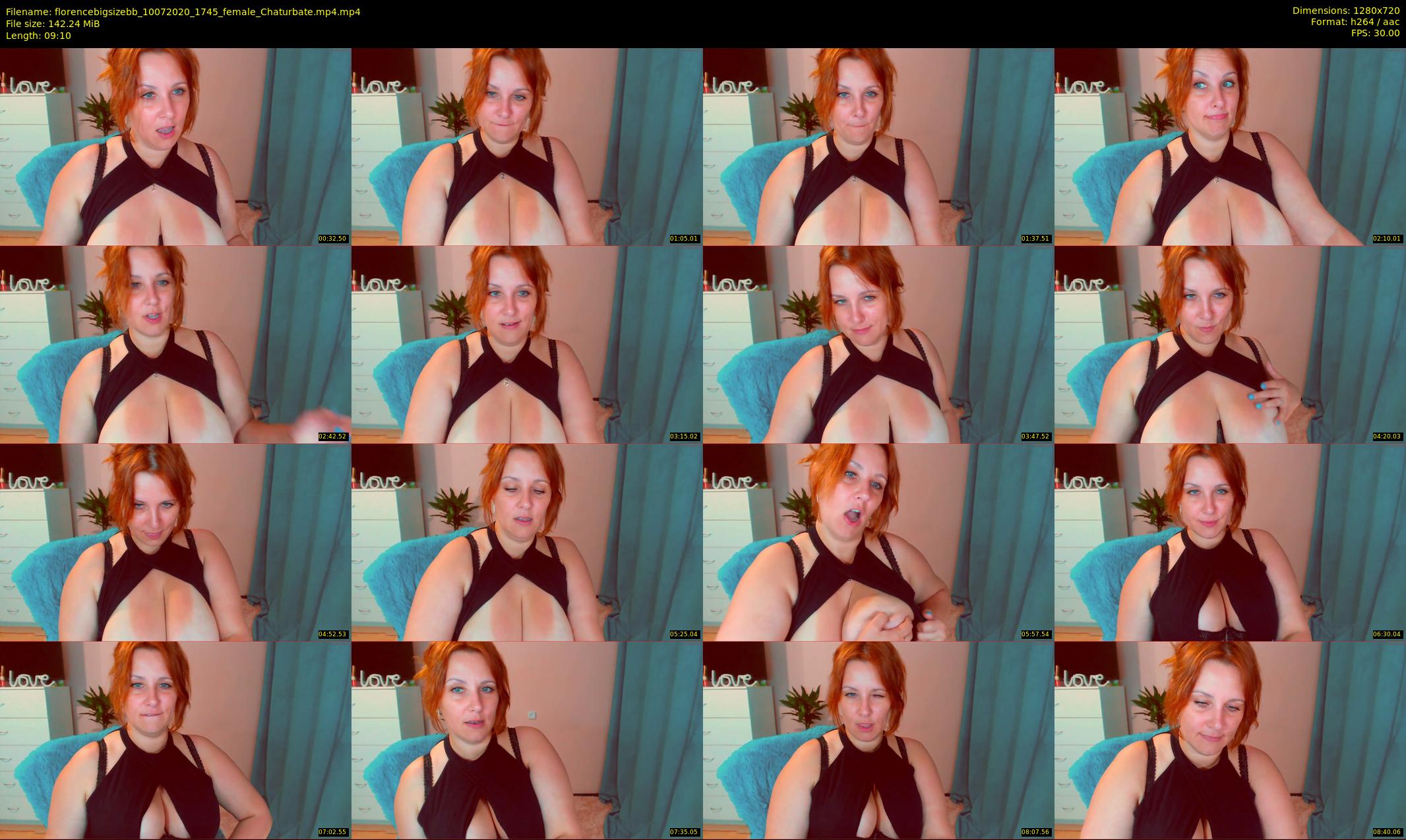 florencebigsizebb — 10 minute Chaturbate female cam show recording, 720p, Jul 10, 2020