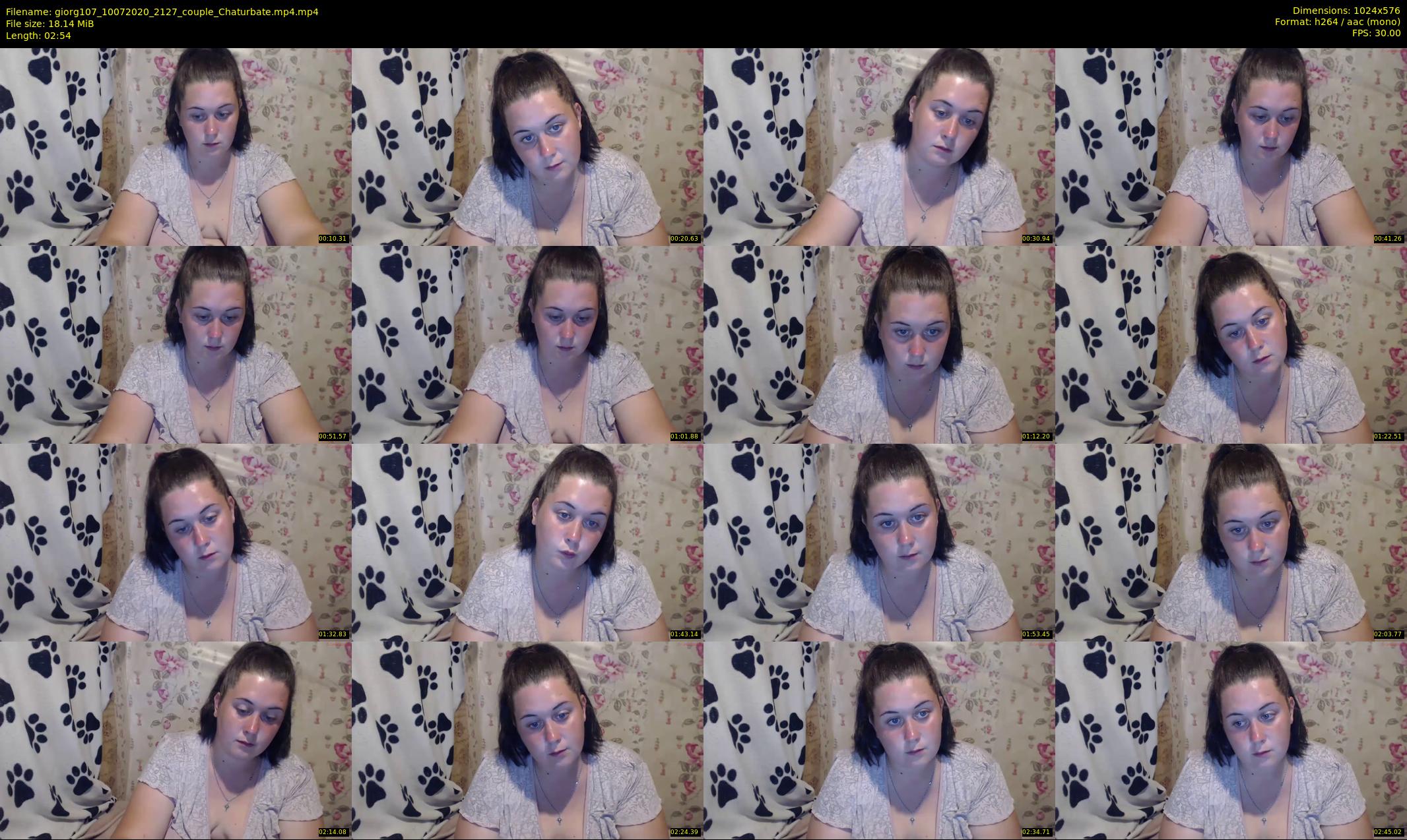 giorg107 — 3 minute Chaturbate couple cam show recording, 480p, Jul 10, 2020