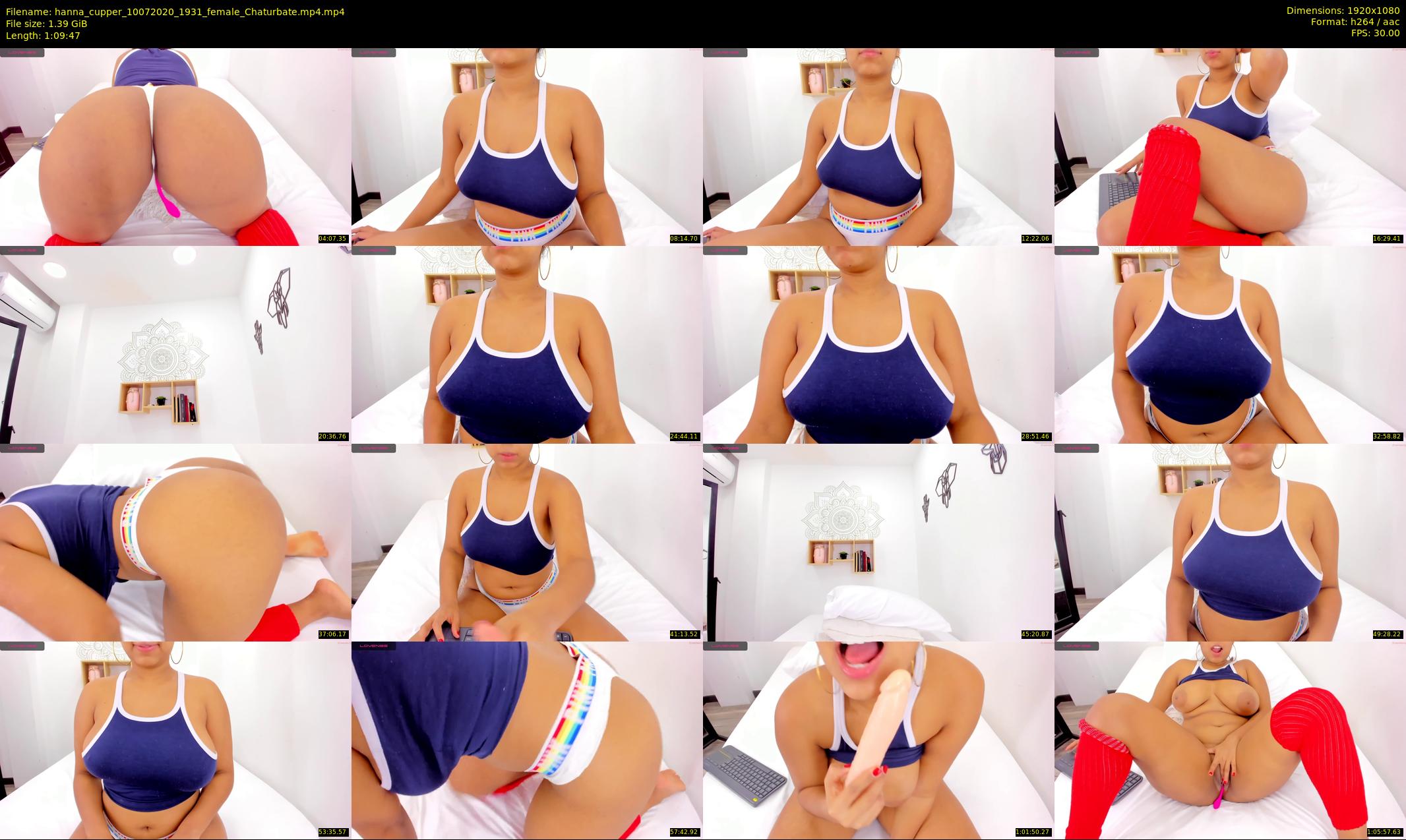 hanna_cupper — 70 minute Chaturbate female cam show recording, 1080p, Jul 10, 2020