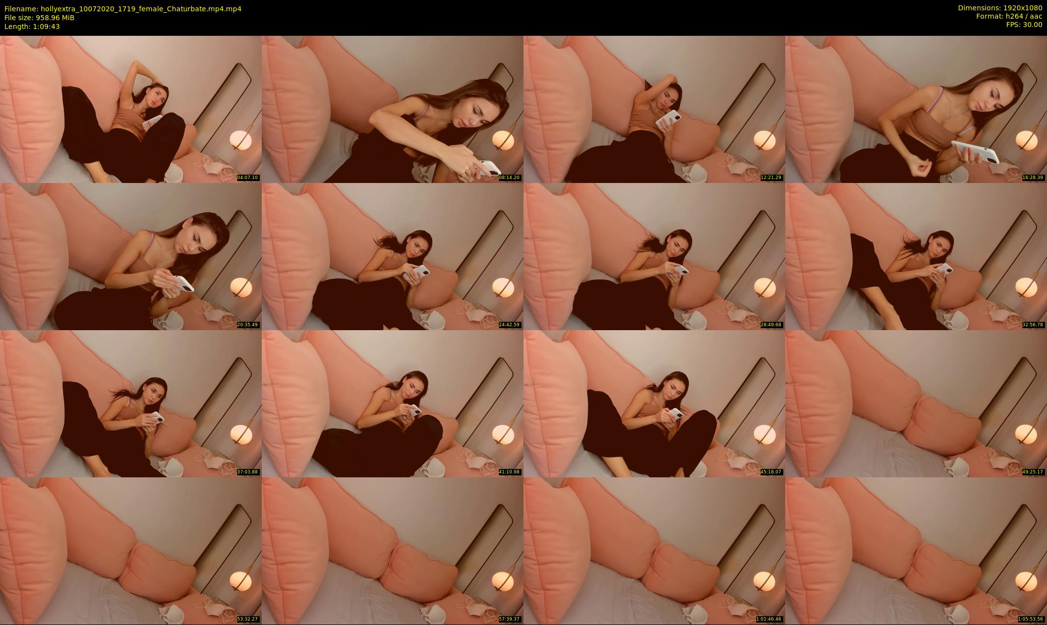 hollyextra — 70 minute Chaturbate female cam show recording, 1080p, Jul 10, 2020