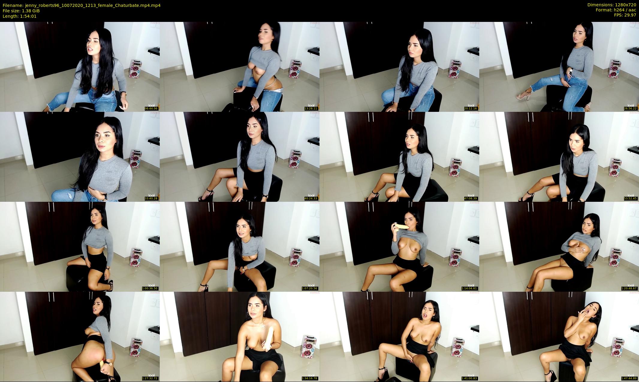 jenny_roberts96 — 115 minute Chaturbate female cam show recording, 720p, Jul 10, 2020