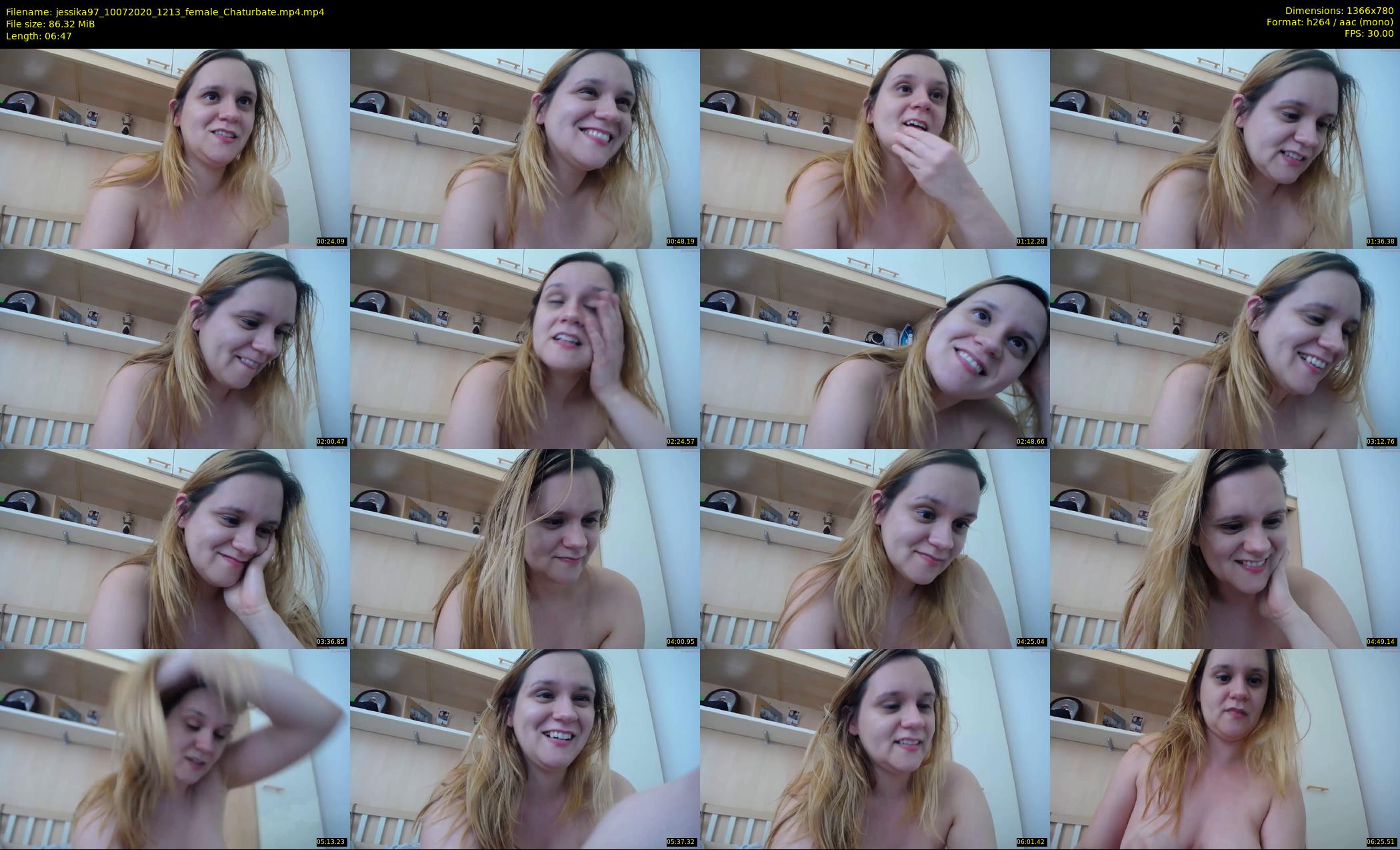 jessika97 — 7 minute Chaturbate female cam show recording, 720p, Jul 10, 2020