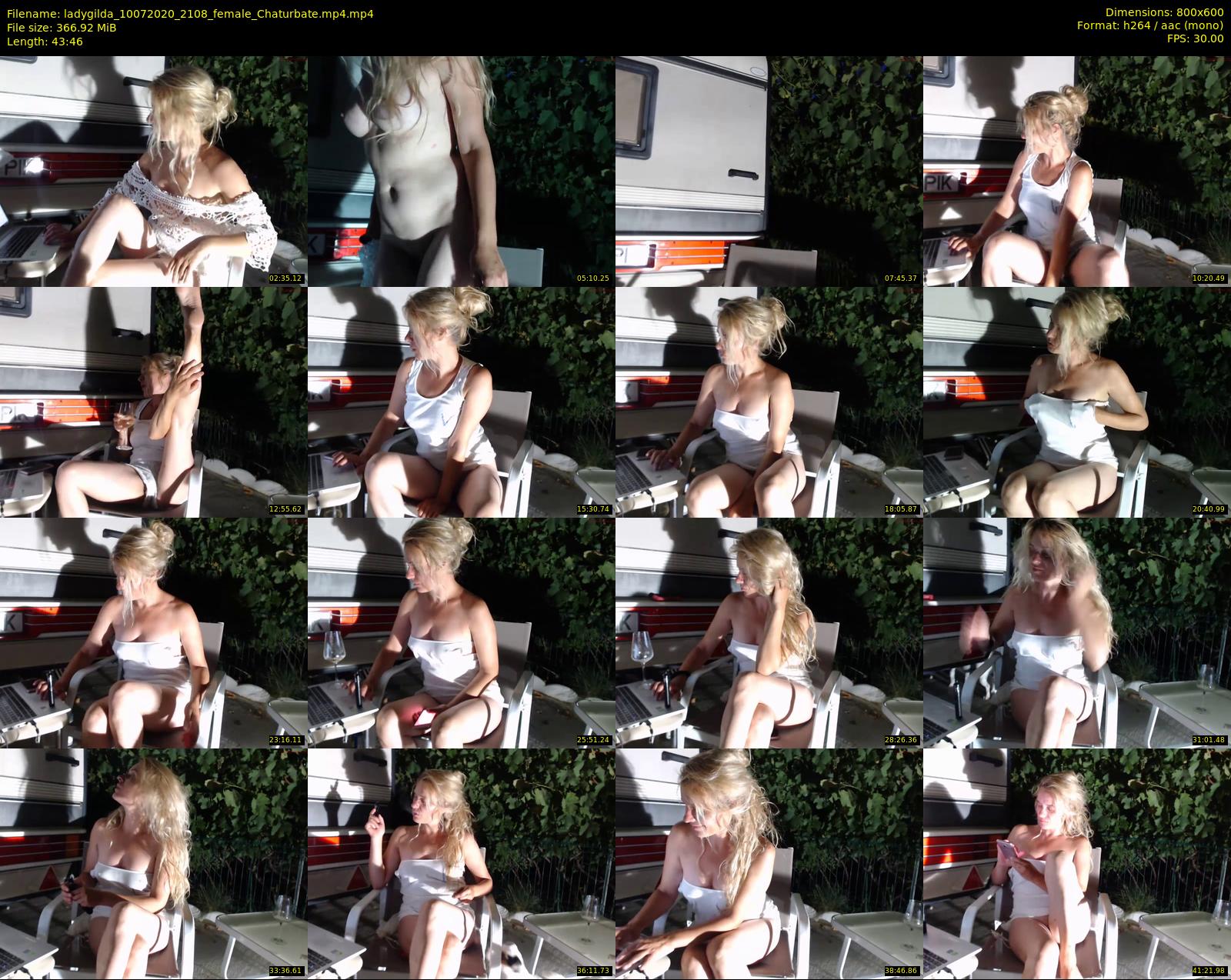 ladygilda — 44 minute Chaturbate female cam show recording, 480p, Jul 10, 2020