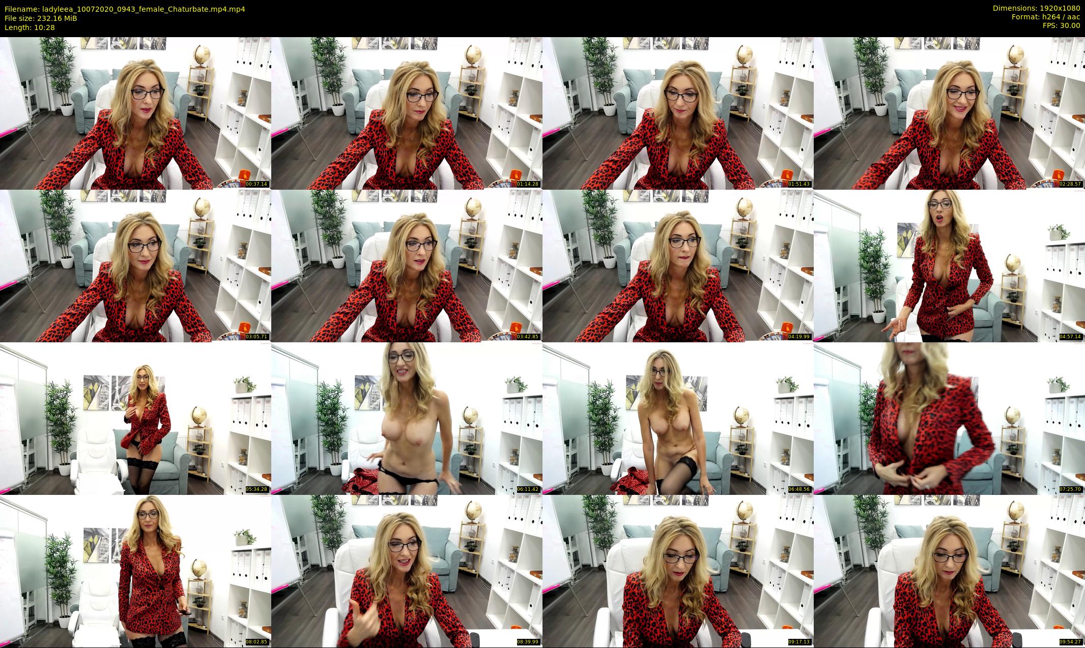 ladyleea — 11 minute Chaturbate female cam show recording, 1080p, Jul 10, 2020