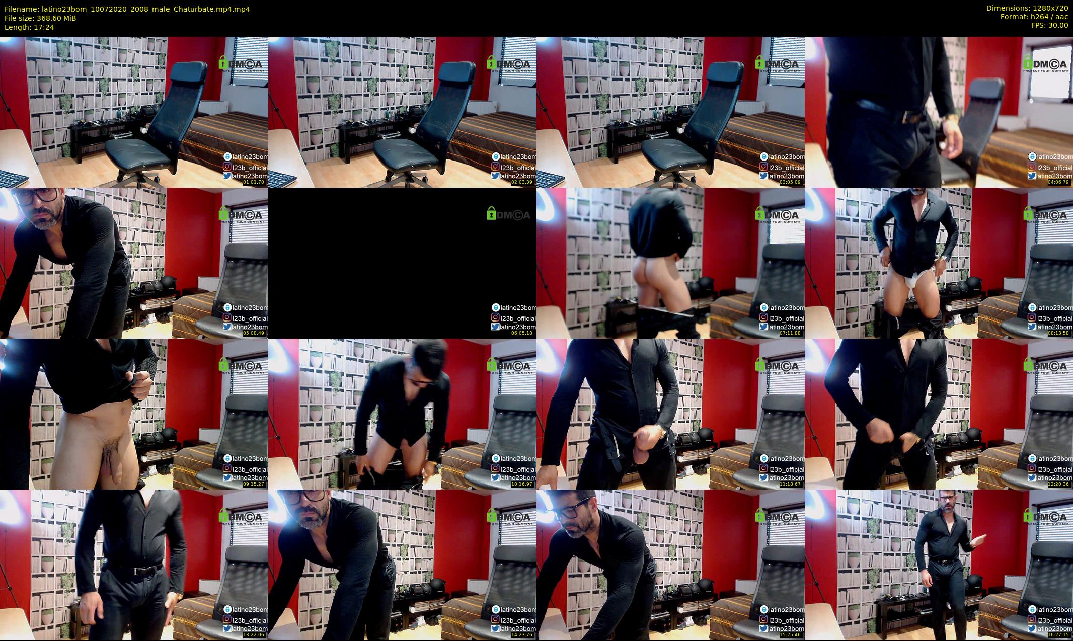latino23bom — 18 minute Chaturbate male cam show recording, 720p, Jul 10, 2020