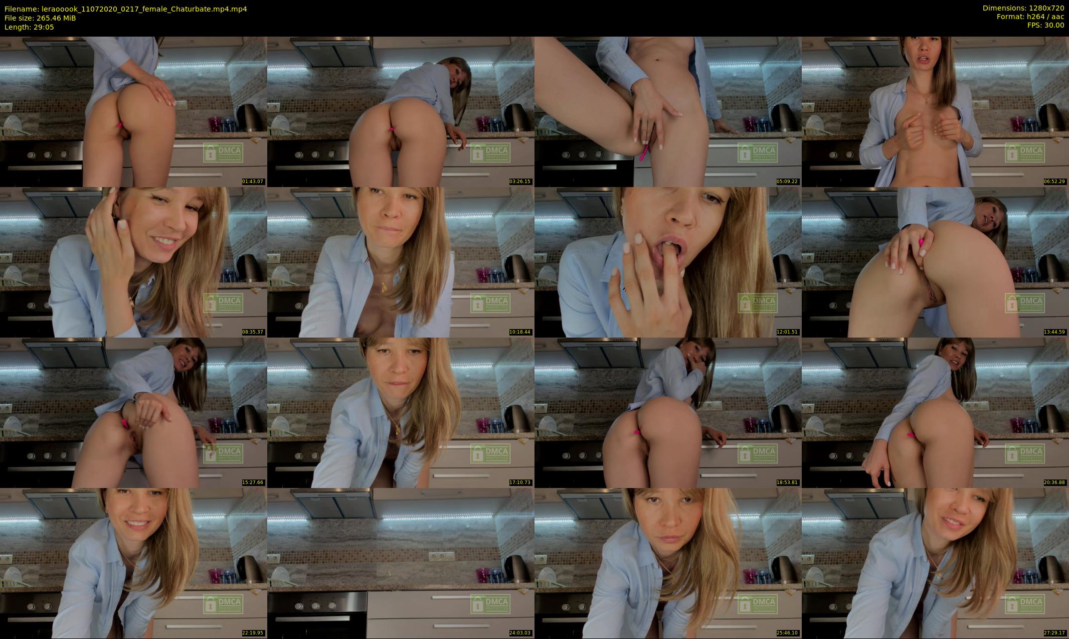 leraooook — 30 minute Chaturbate female cam show recording, 720p, Jul 11, 2020