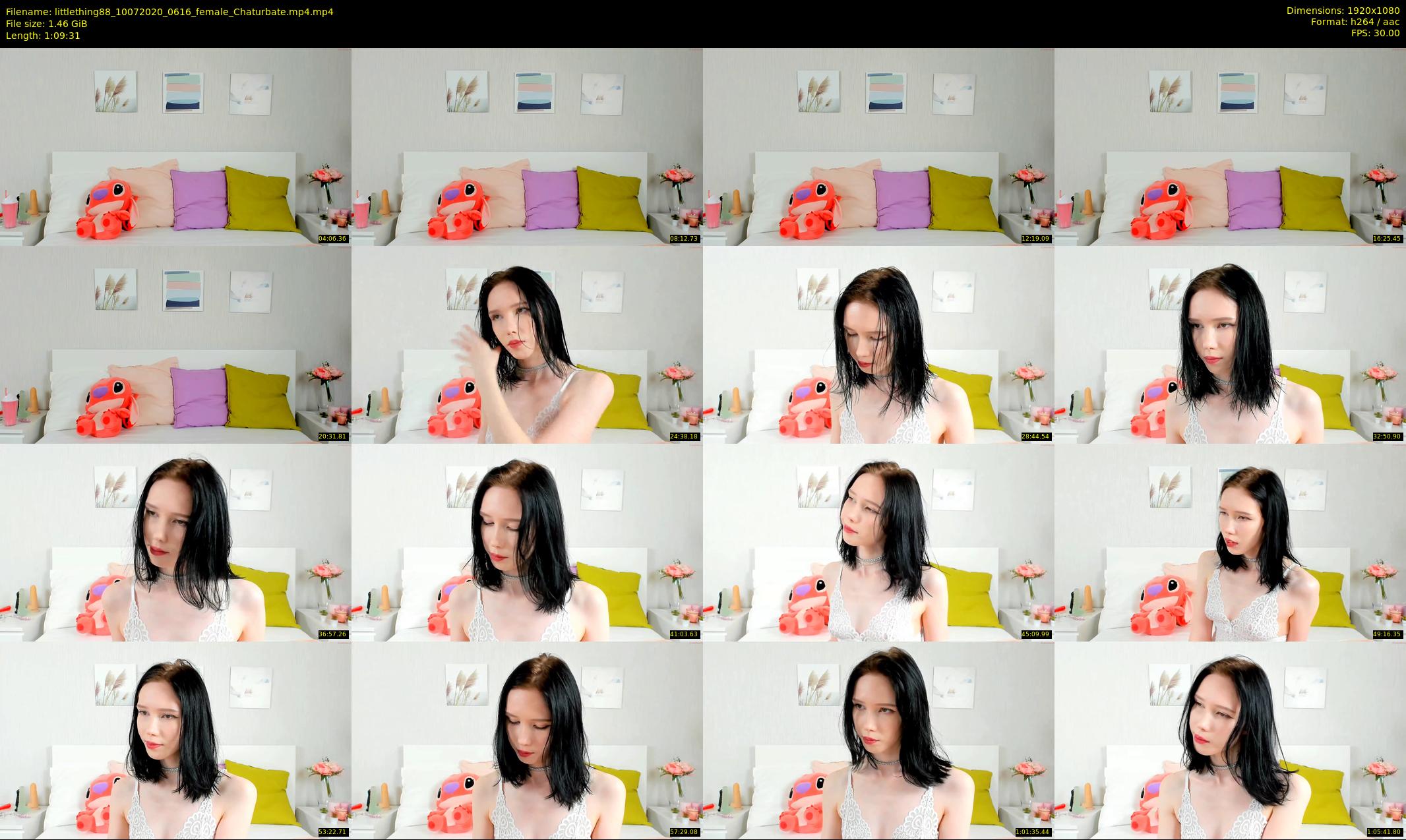 littlething88 — 70 minute Chaturbate female cam show recording, 1080p, Jul 10, 2020